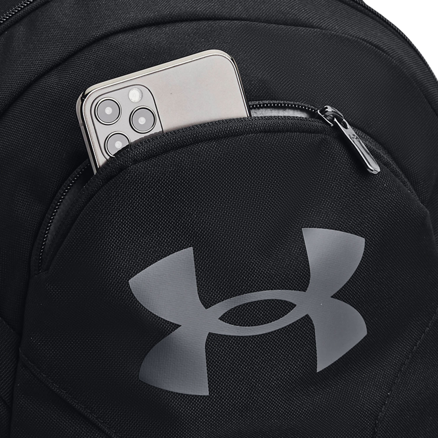 Under Armour Hustle Lite Backpack - Black/Pitch Gray