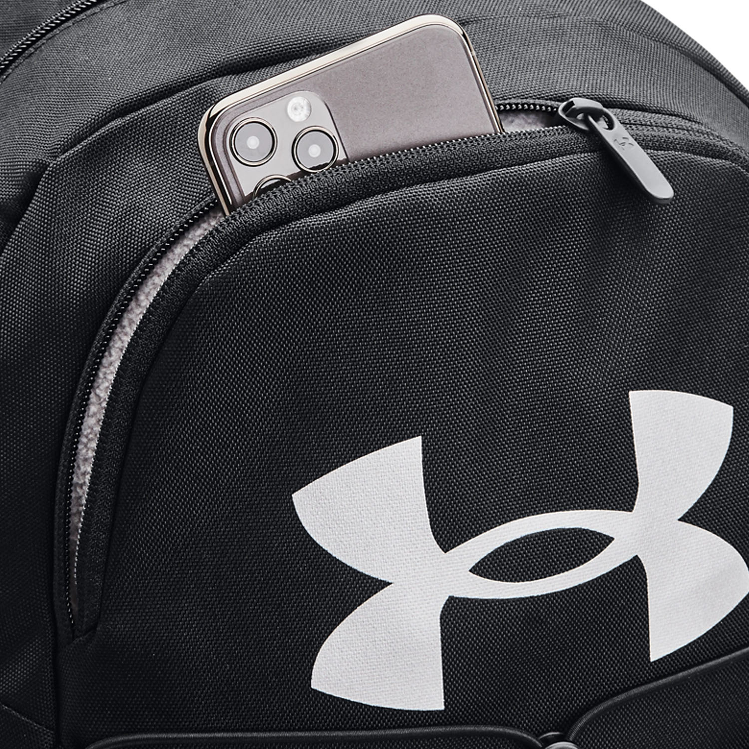 Under Armour Hustle Sport Mochila - Black/Silver