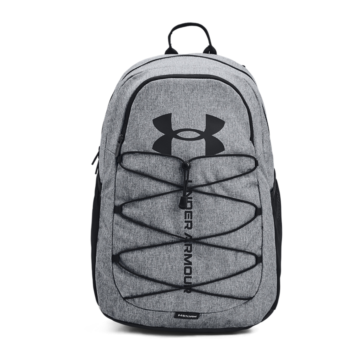 Under Armour Hustle Sport Mochila - Pitch Gray Medium Heather/Black