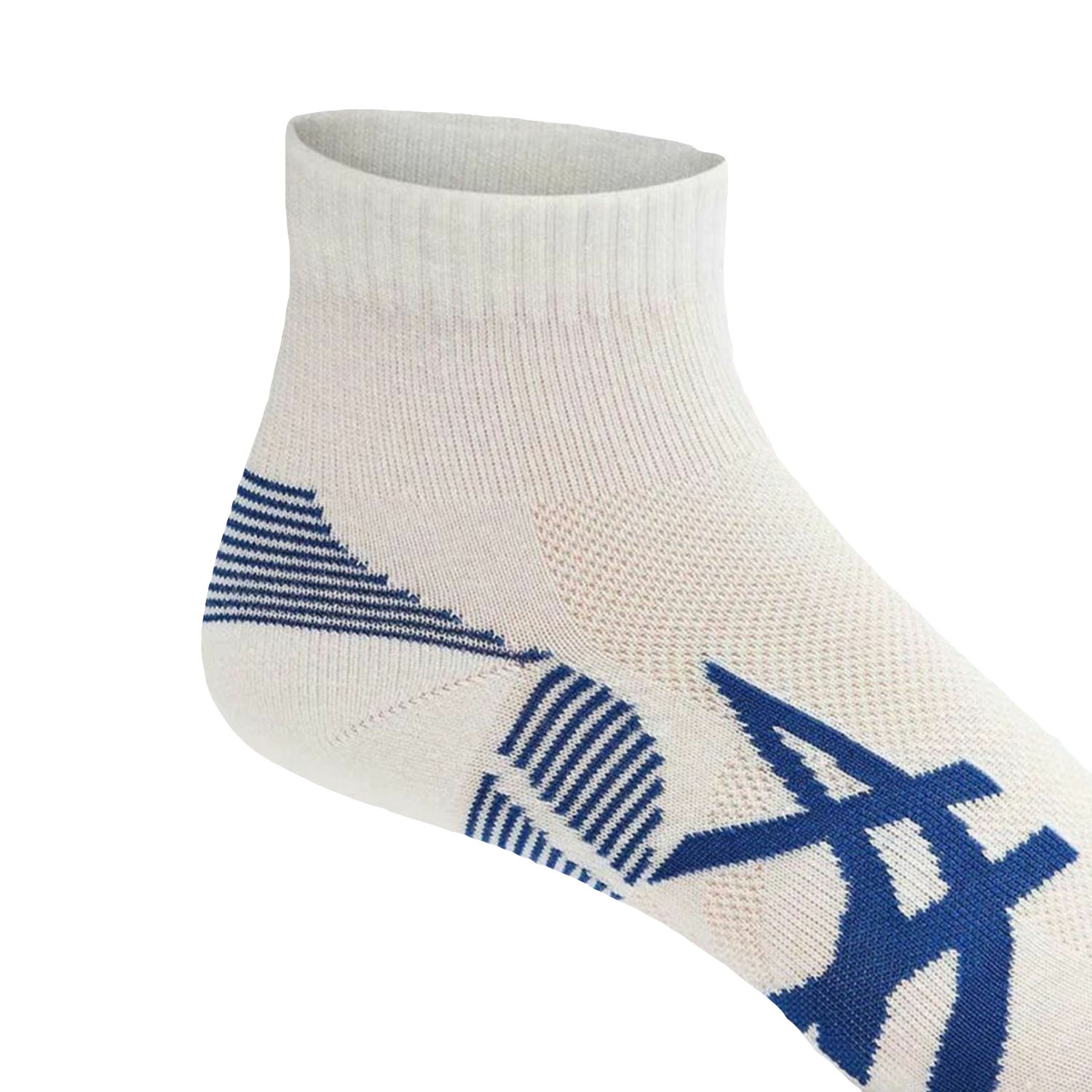 Asics Cushion x 2 Socks - Brilliant White/Blue