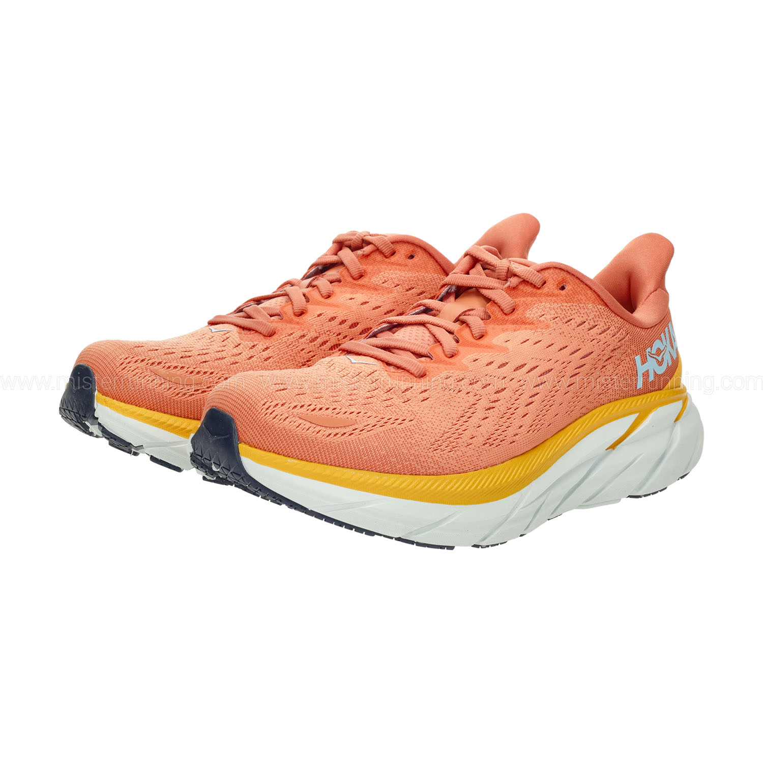 Hoka One One Clifton 8 Wide Scarpe da Running Donna Sun Baked