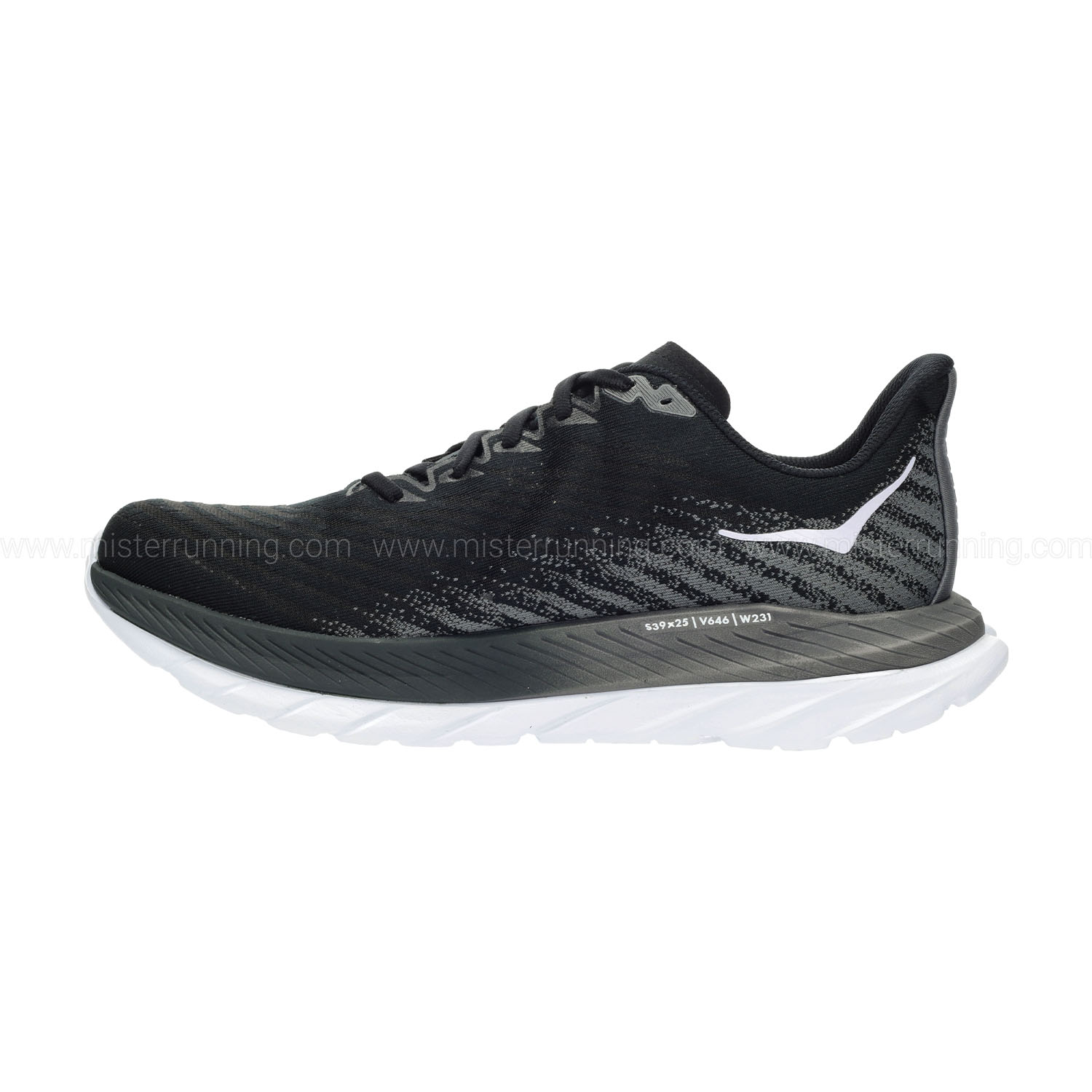 Hoka Mach 5 - Black/Castlerock