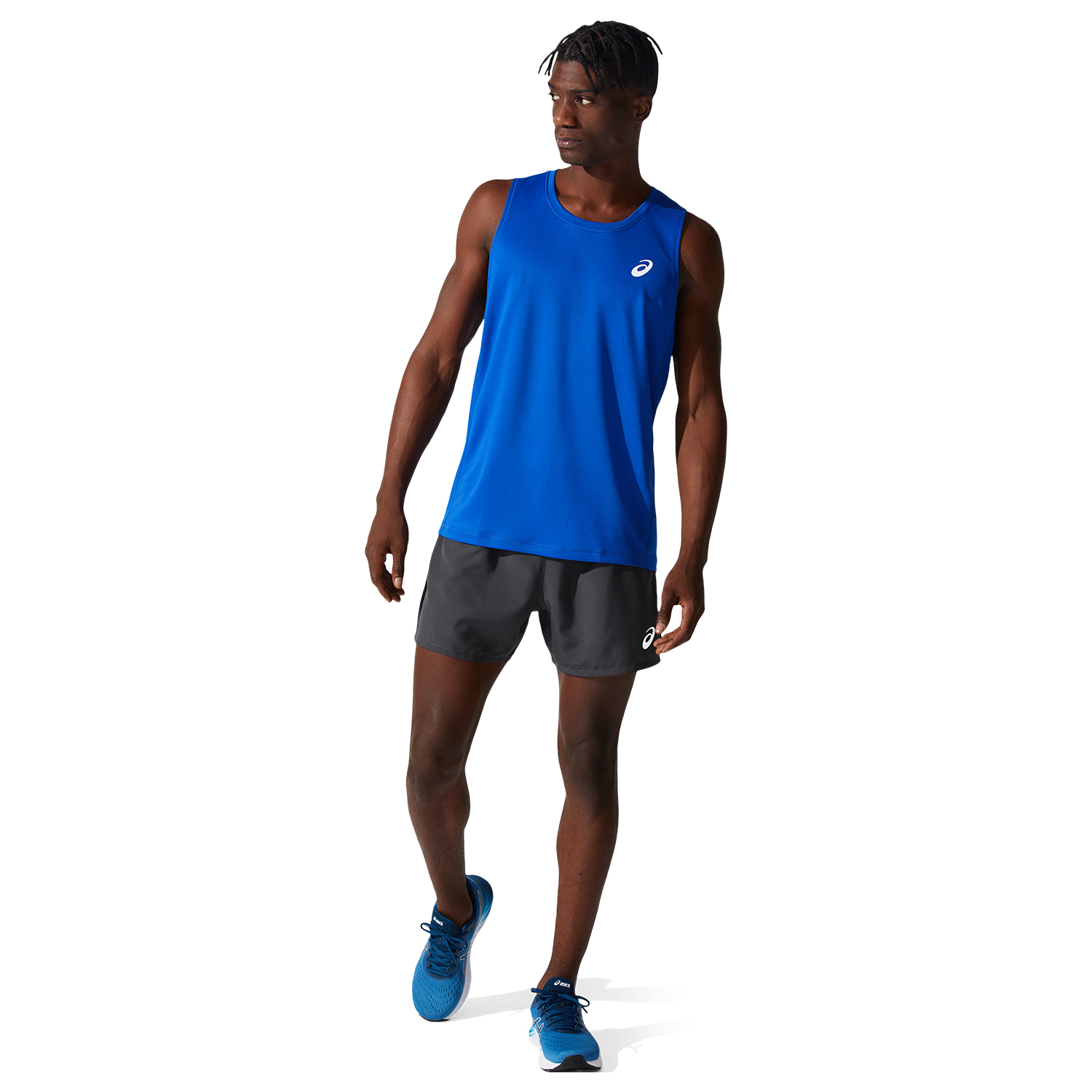 Asics Core Logo Tank - Blue