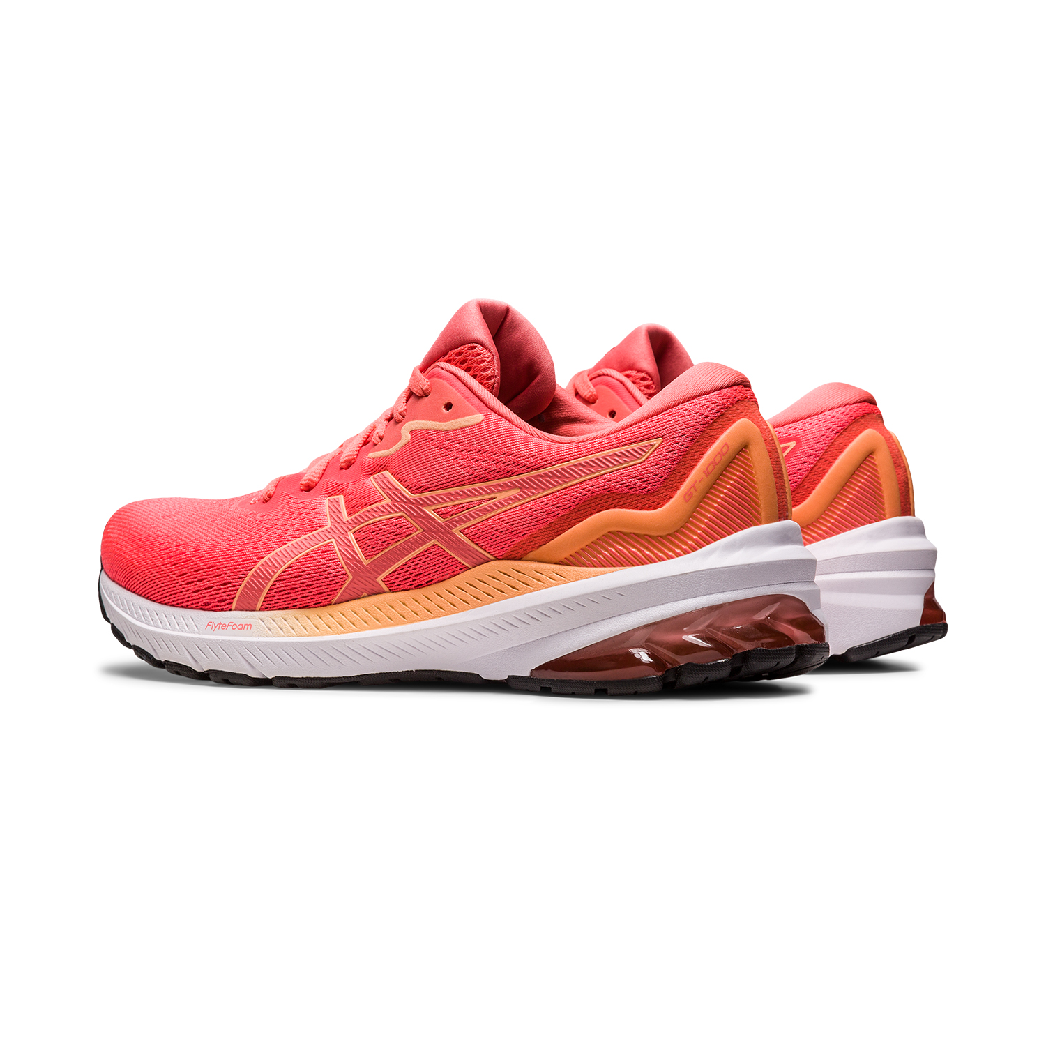 Asics GT 1000 11 Women s Running Shoes Blazing Coral Papaya