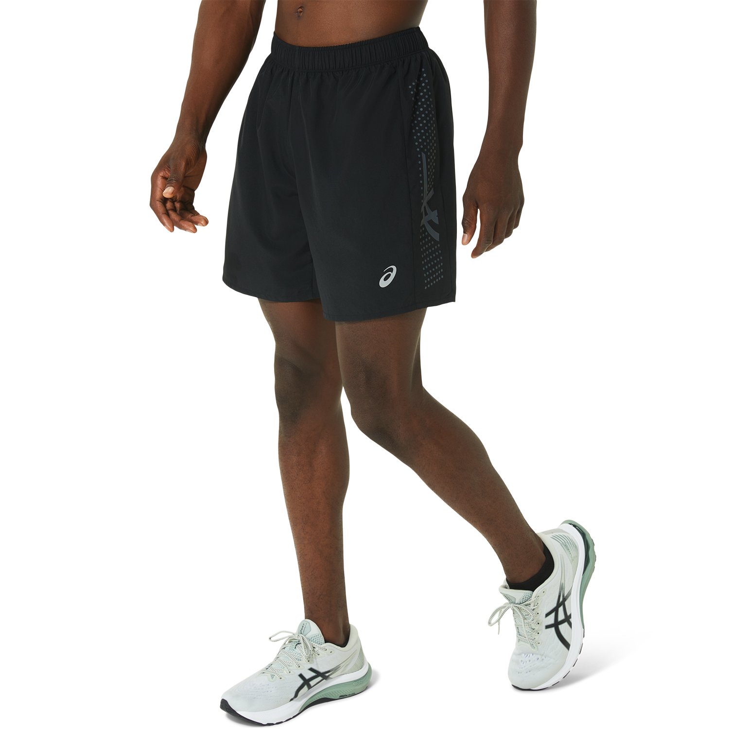 Asics Icon 7in Shorts - Performance Black/Carrier Grey