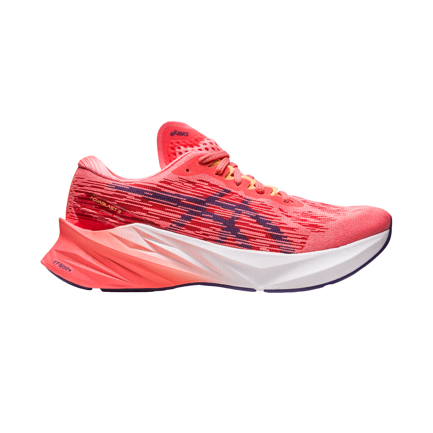 Asics Novablast 3 Women's Running Shoes - Papaya/Dusty Purple Asics Novablast 3 Women's Running Shoes - Papaya/Dusty Purple