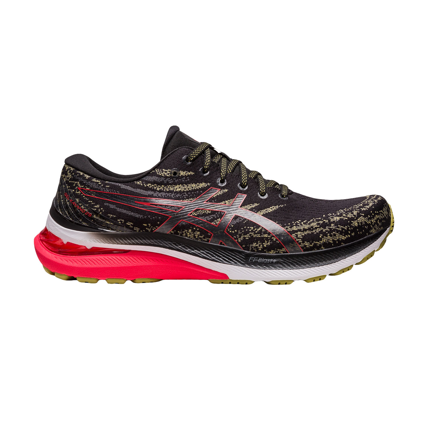 Asics Gel Kayano 29 Men's Running Shoes - Black/Electric Red Asics Gel Kayano 29 Men's Running Shoes - Black/Electric Red