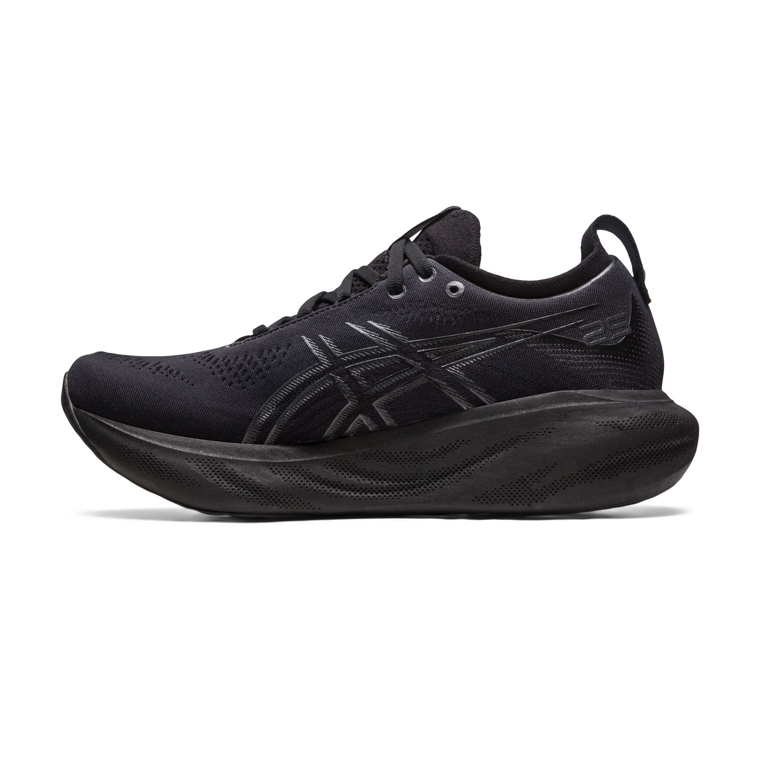 Asics Gel Nimbus 25 Women's Running Shoes - Black/Graphite Grey