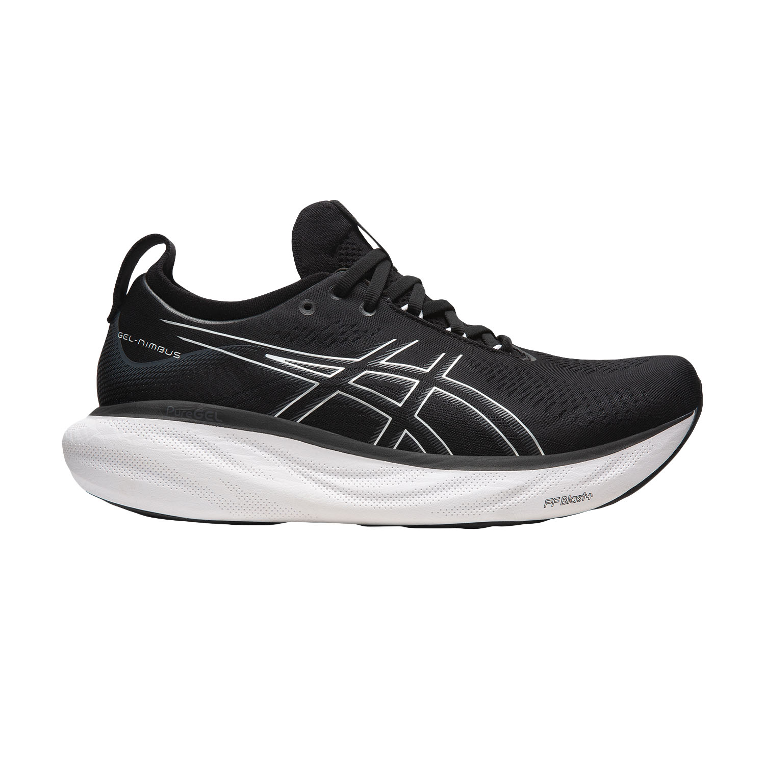 Asics Gel Nimbus 25 Men's Running Shoes - Sheet Rock/Indigo Blue