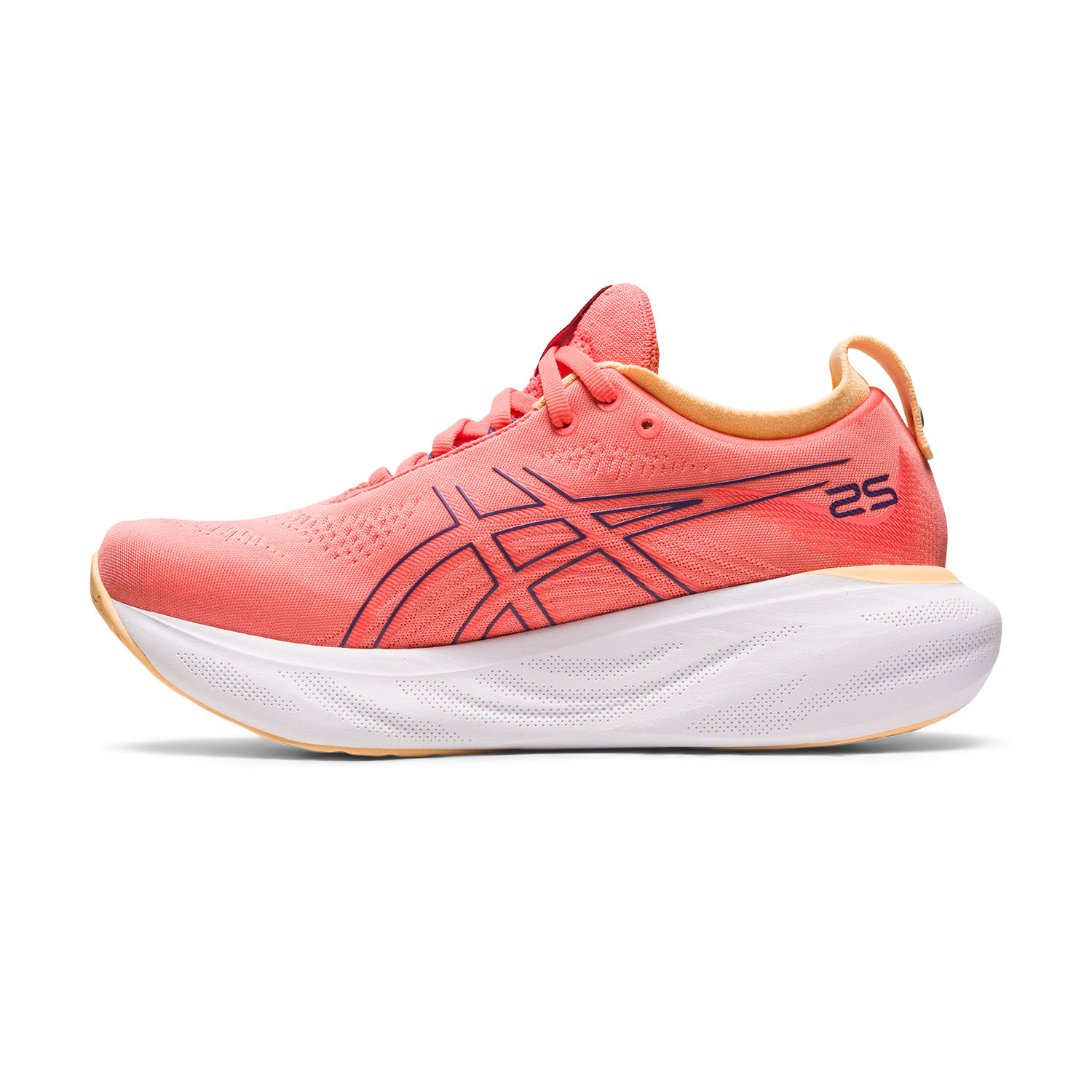 Asics Gel Nimbus 25 - Papaya/Dusty Purple