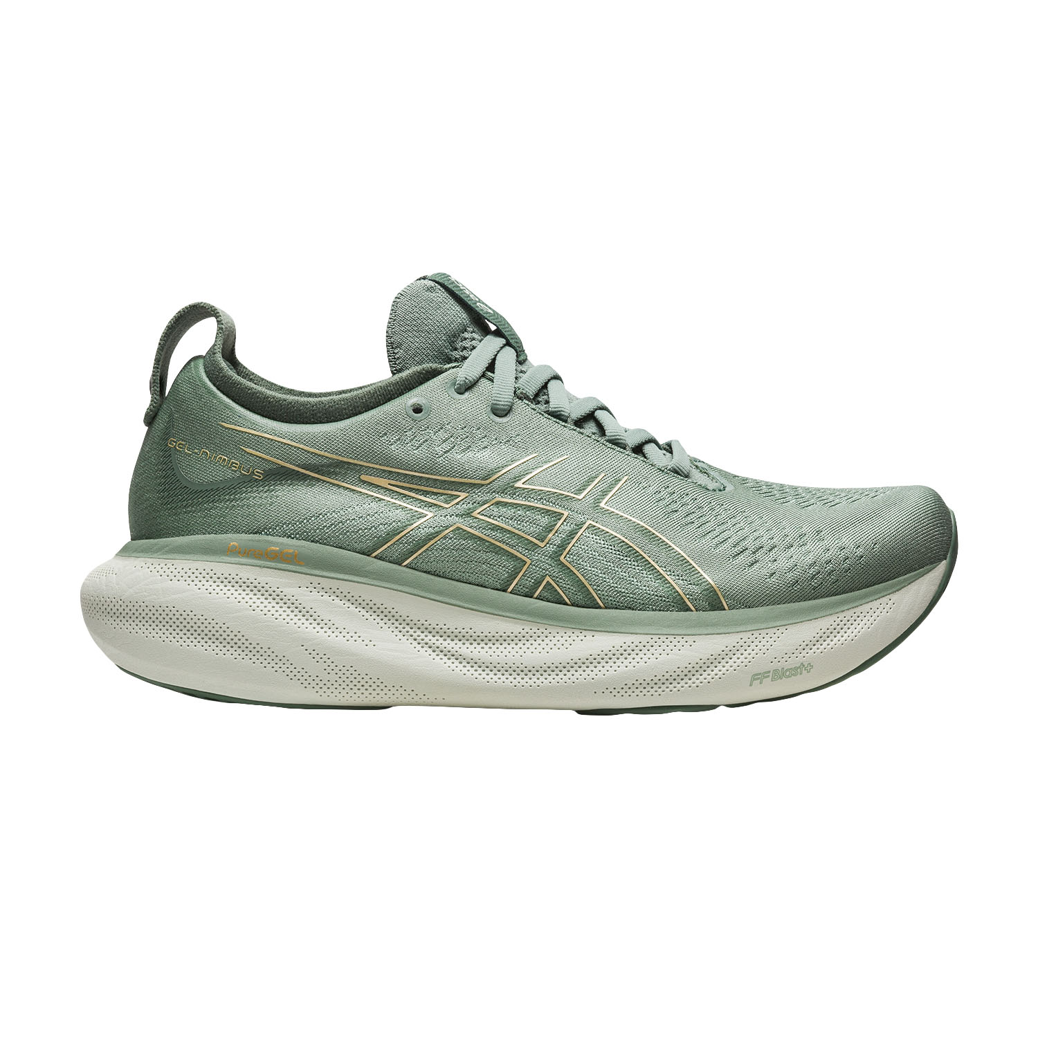 Asics Gel Nimbus 25 Women's Running Shoes - Slate Grey/Champagne