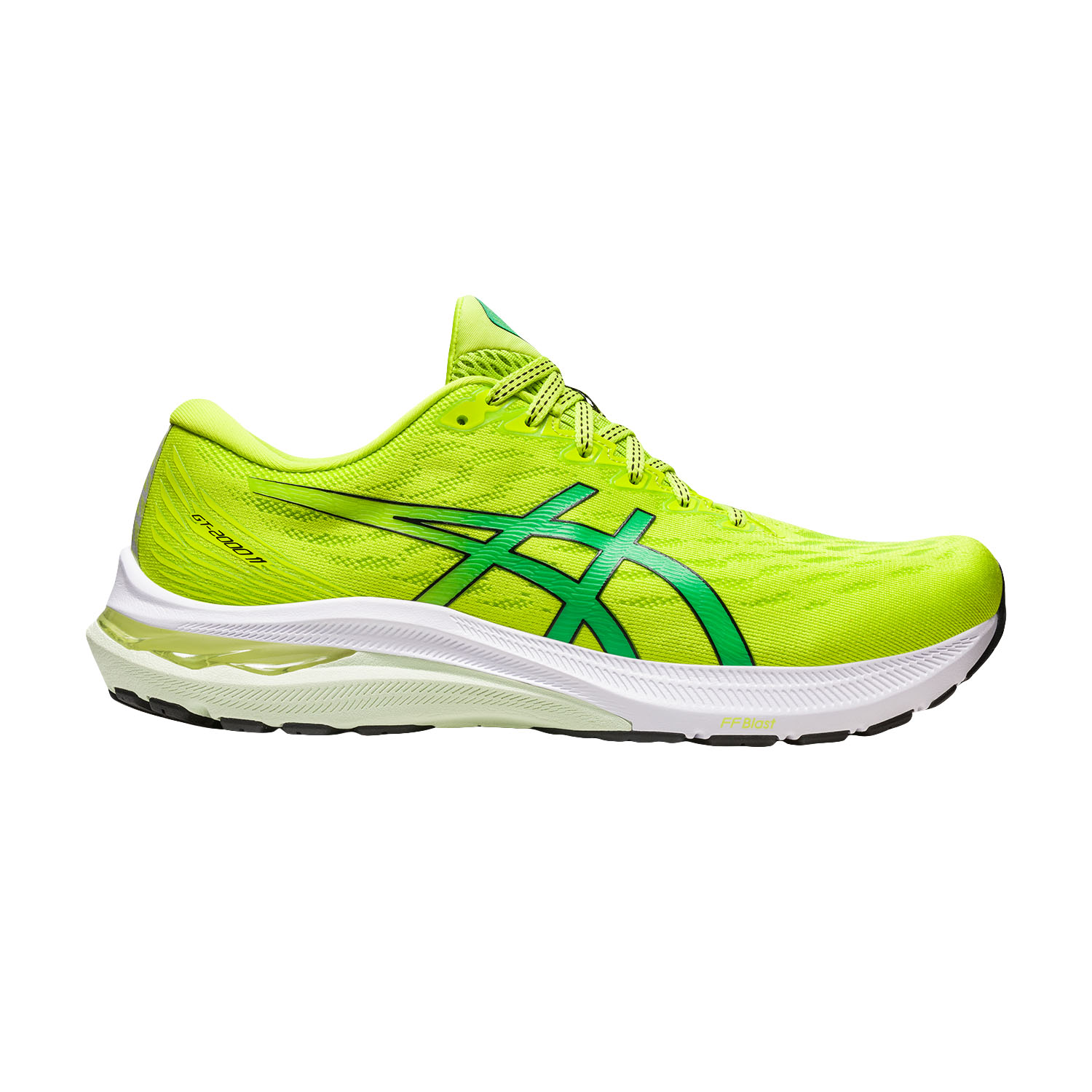 geestelijke Oude man Speciaal Asics GT 2000 11 Men's Running Shoes - Lime Zest/Black