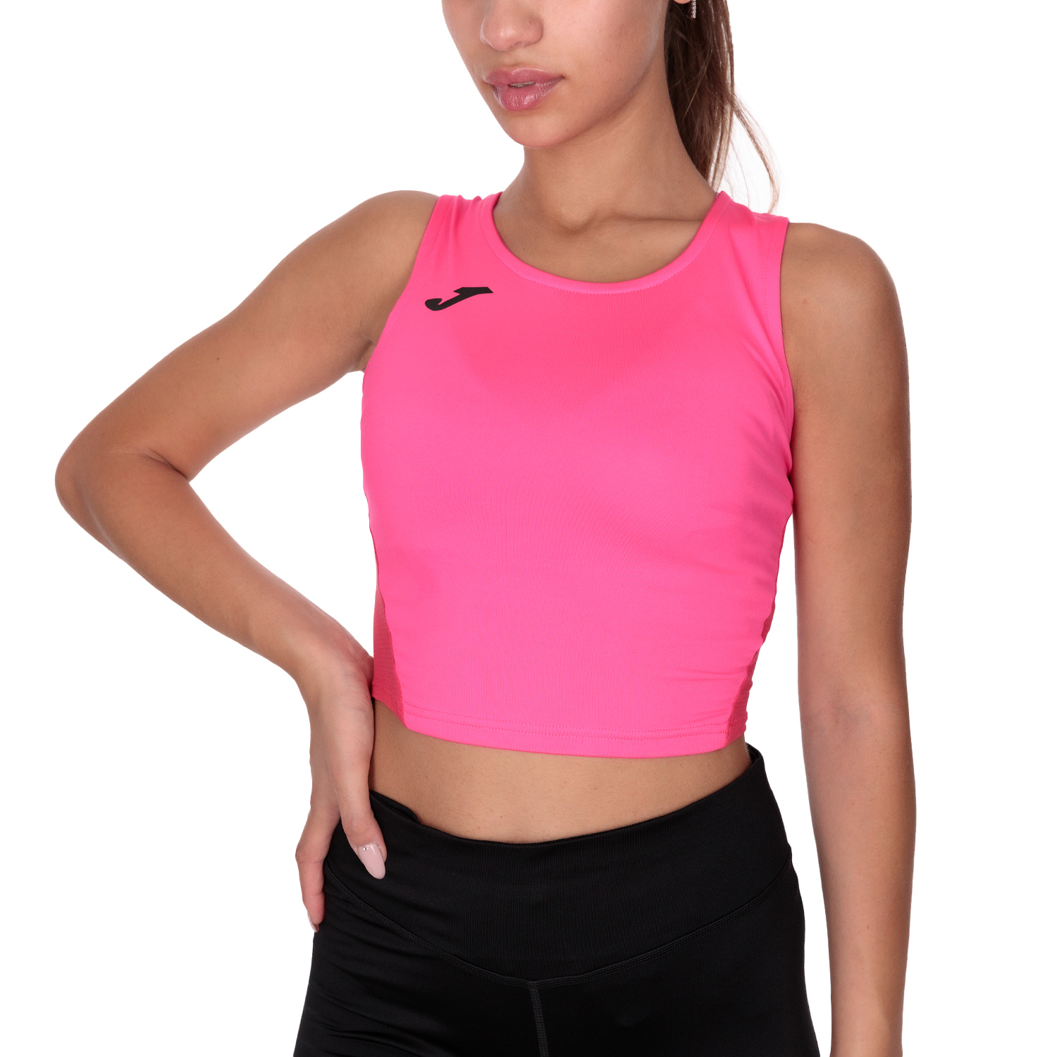 Camiseta tirantes mujer R-Winner rosa flúor