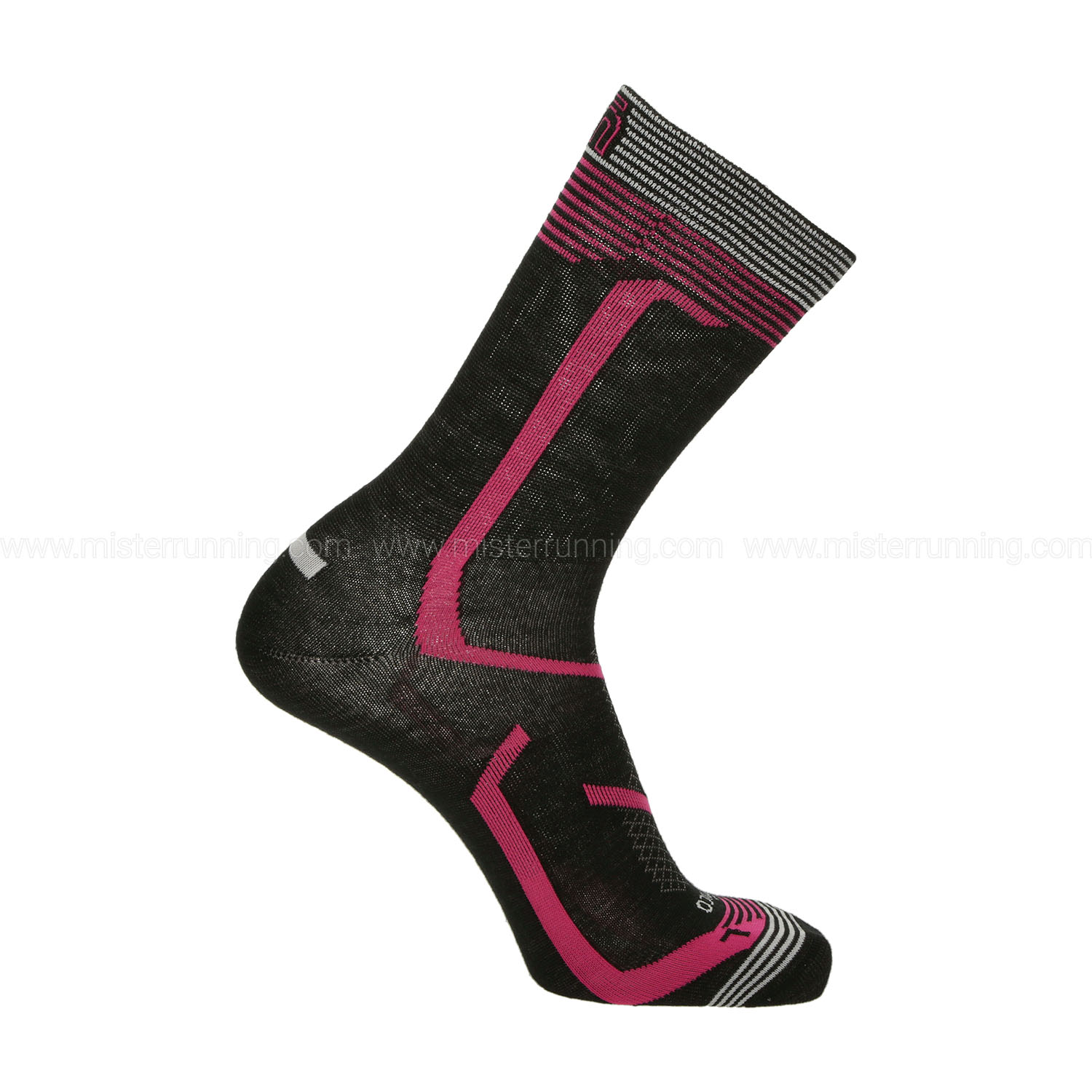 Mico Warm Control Protech Light Weight Calcetines - Nero/Fucsia