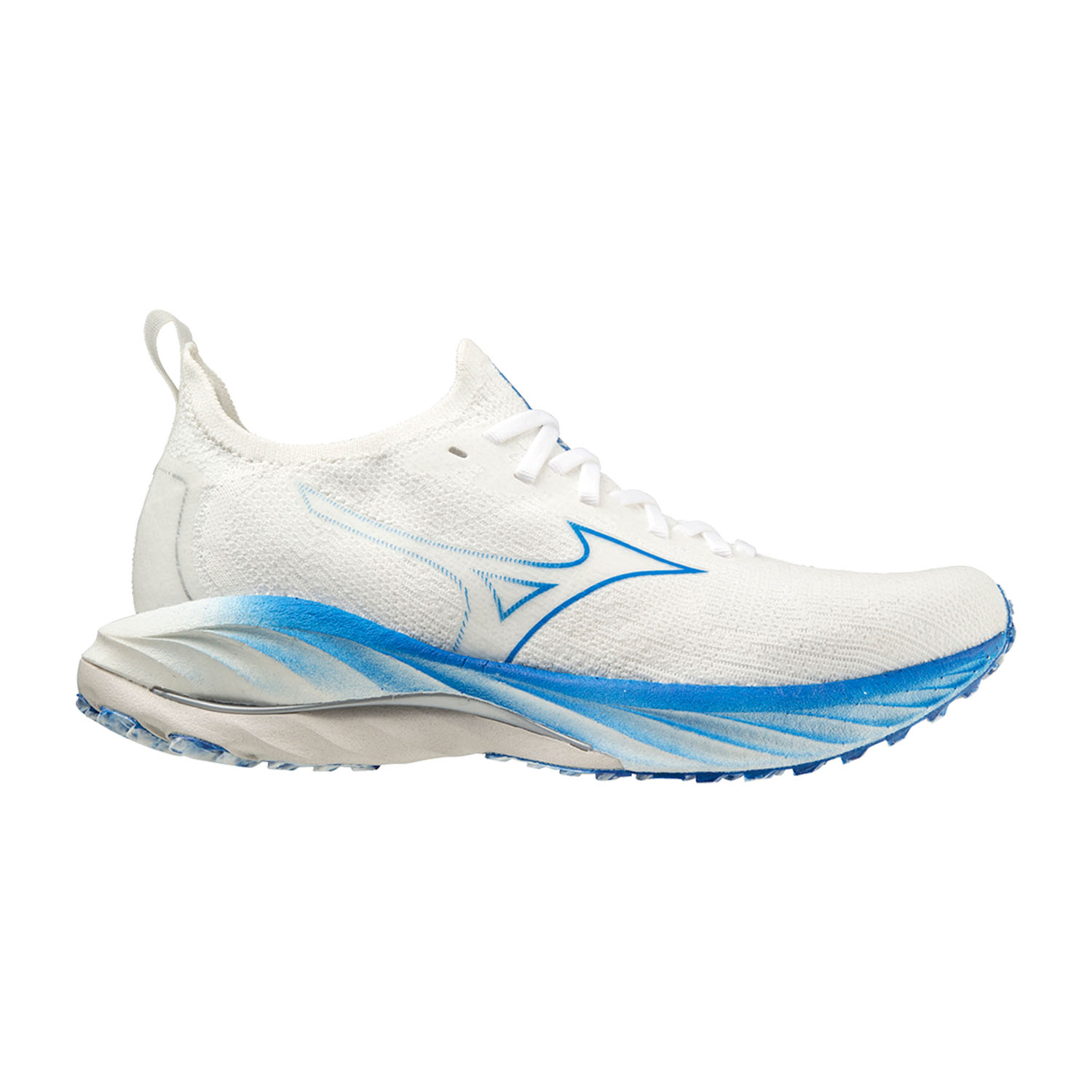 Mizuno Wave Neo Wind - Undyed White/Peace Blue