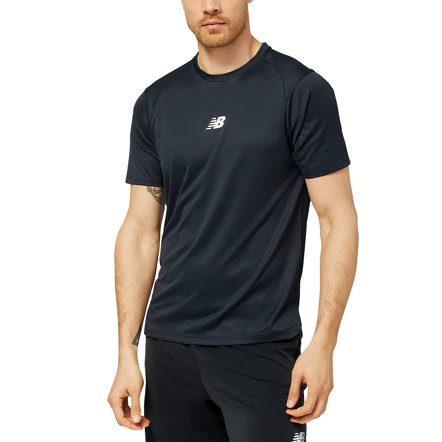 New Balance N-Vent Camiseta - Black