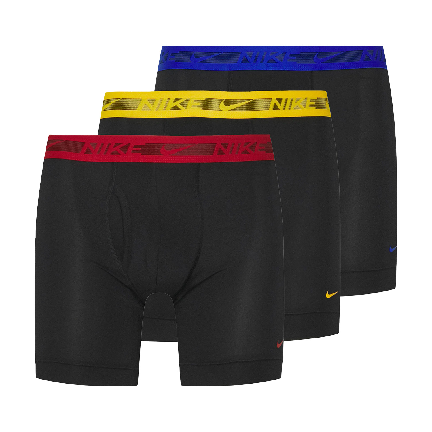 Nike Dri-FIT Ultra Stretch x 3 Boxer - Cinnabar/Ochre/Game Royal