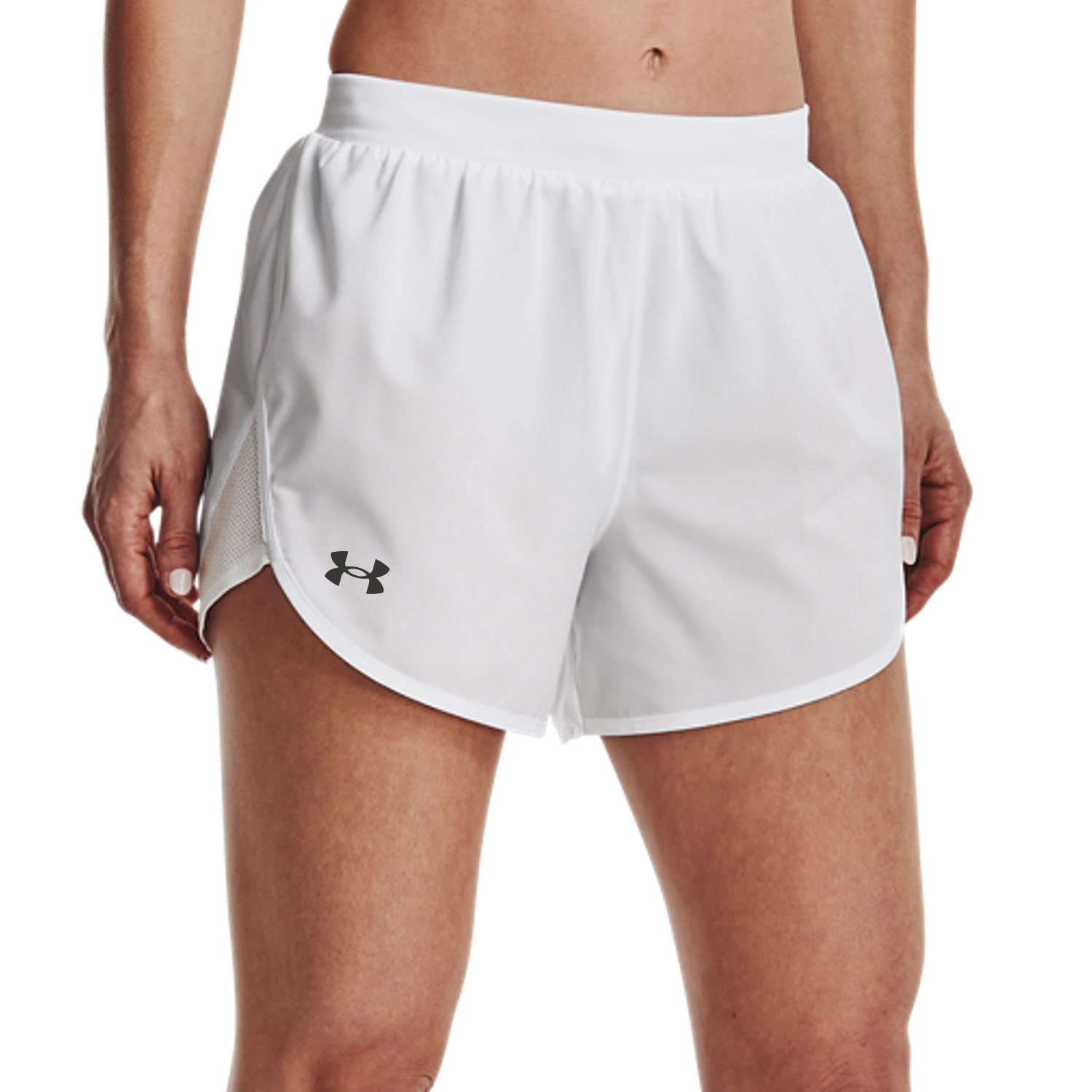 Under Armour Fly Elite Shorts de Running Mujer - White