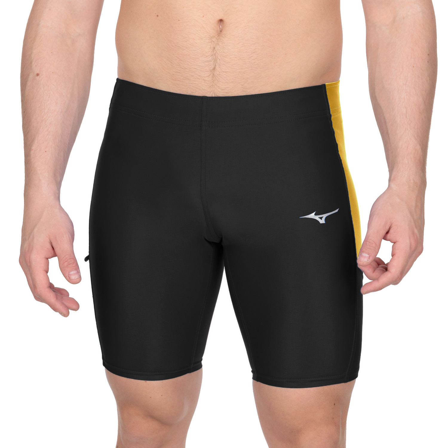 Mizuno Core Mid 7in Shorts de Running Hombre Turkish Sea/Black