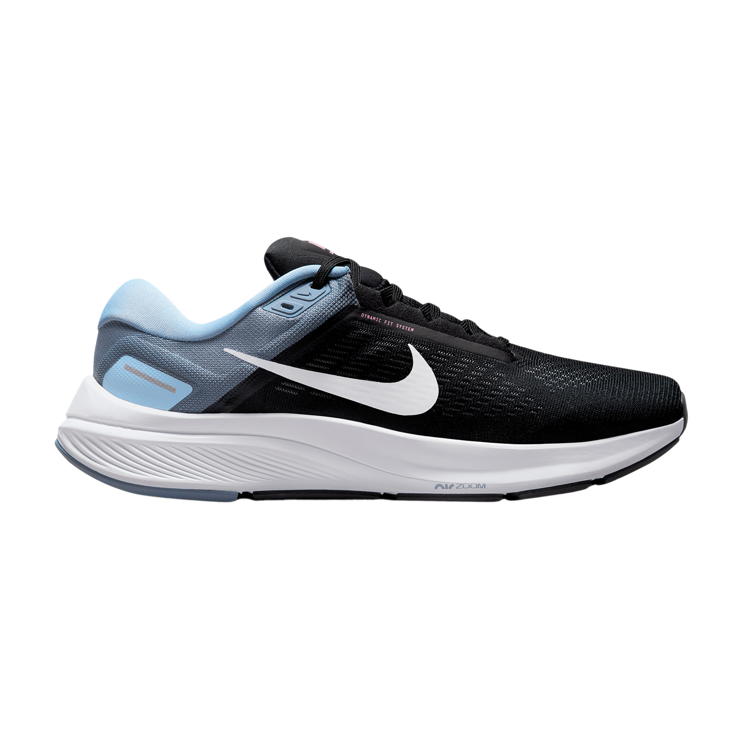 Husarbejde Uartig Grønthandler Nike Air Zoom Structure 24 Men's Running Shoes - Black/White