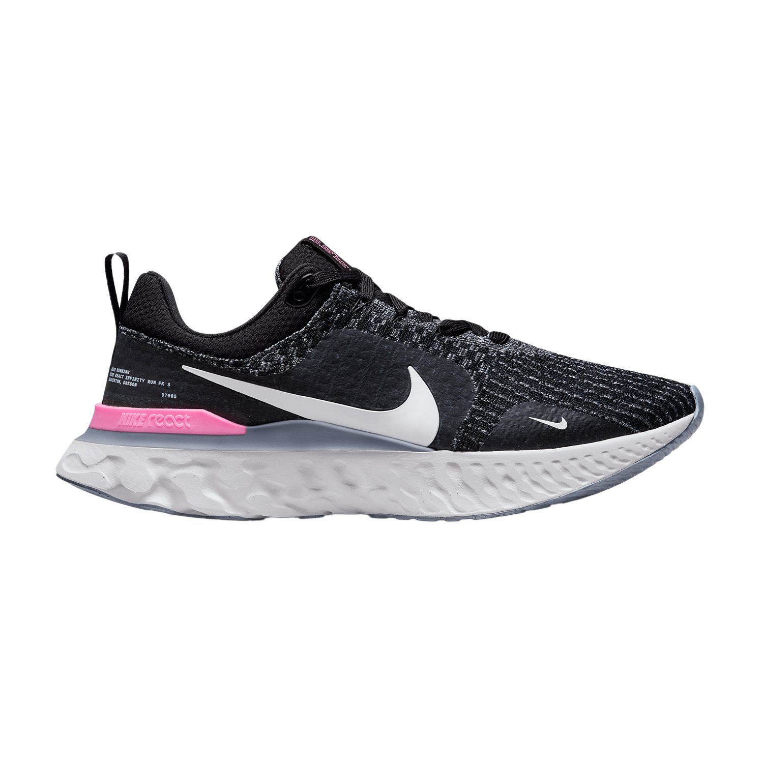 React Infinity Flyknit 3 Men's Running - Black