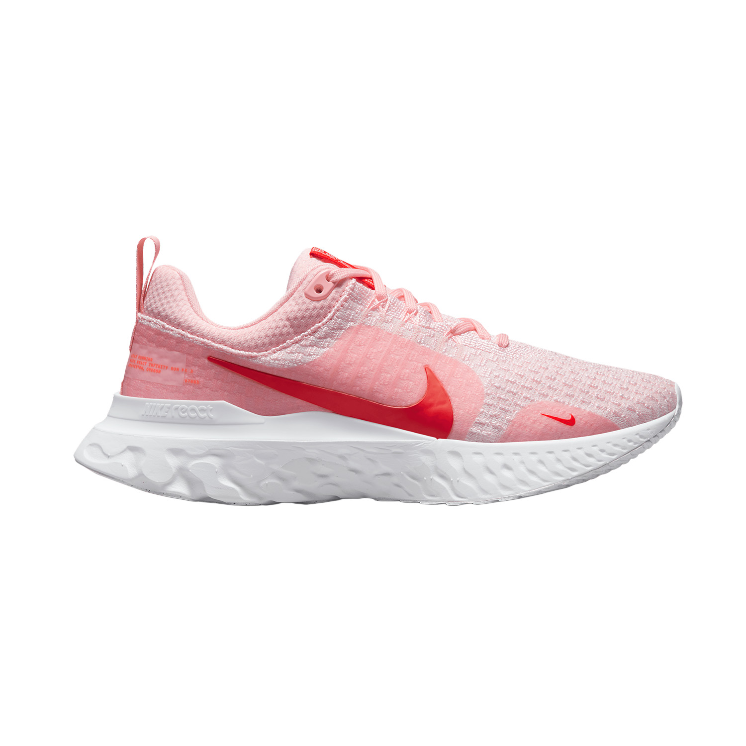 Nike React Run 3 Running Mujer Med Soft Pink
