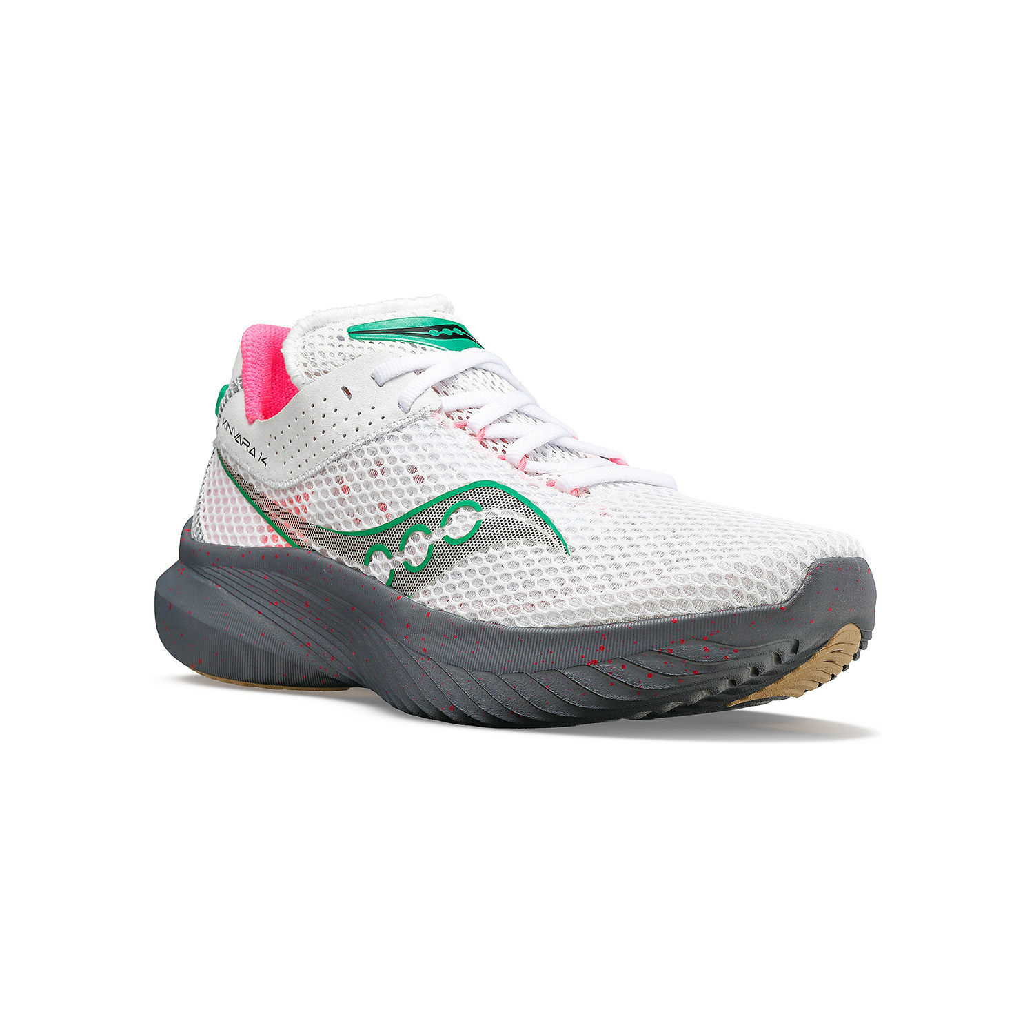 Saucony Kinvara 14 - White/Gravel