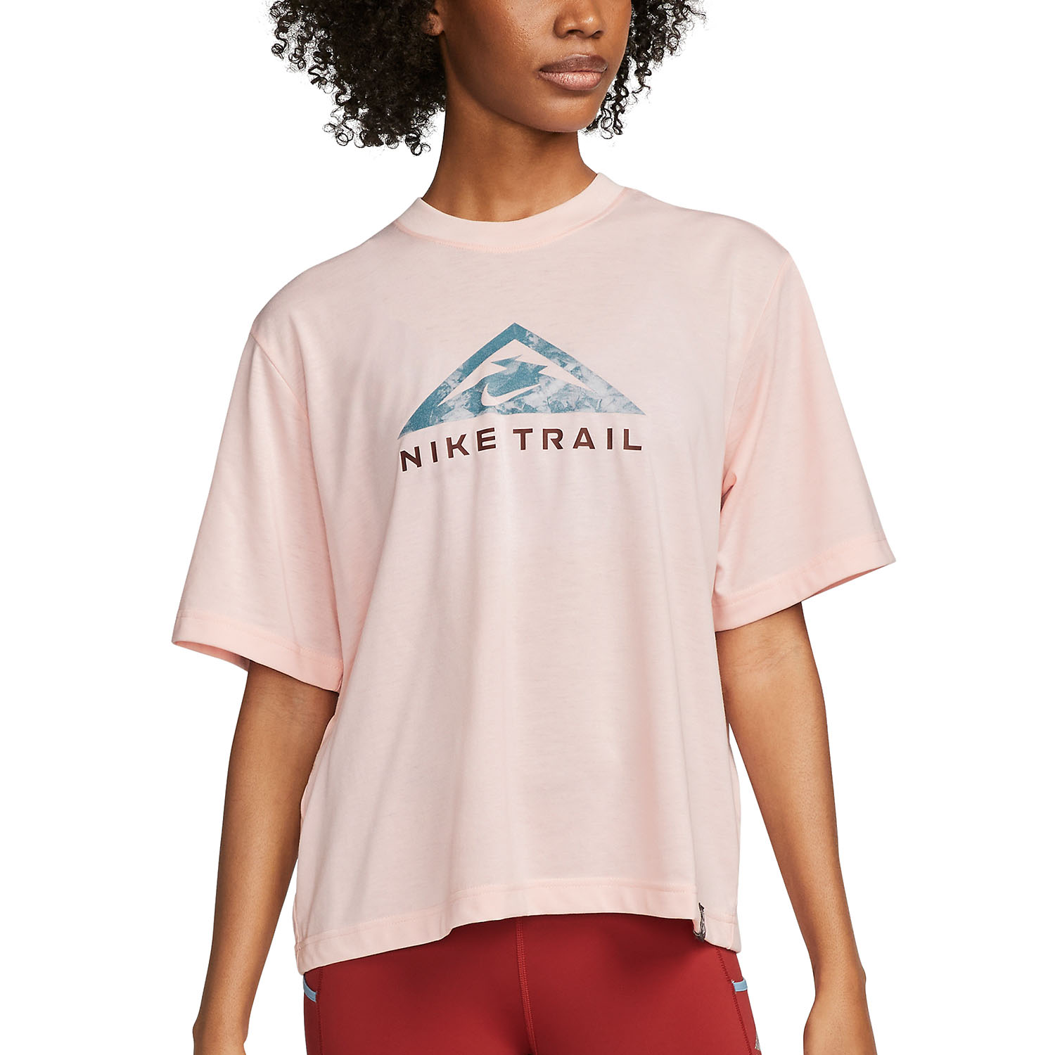 Nike Trail Dri-FIT Camiseta - Pink Bloom