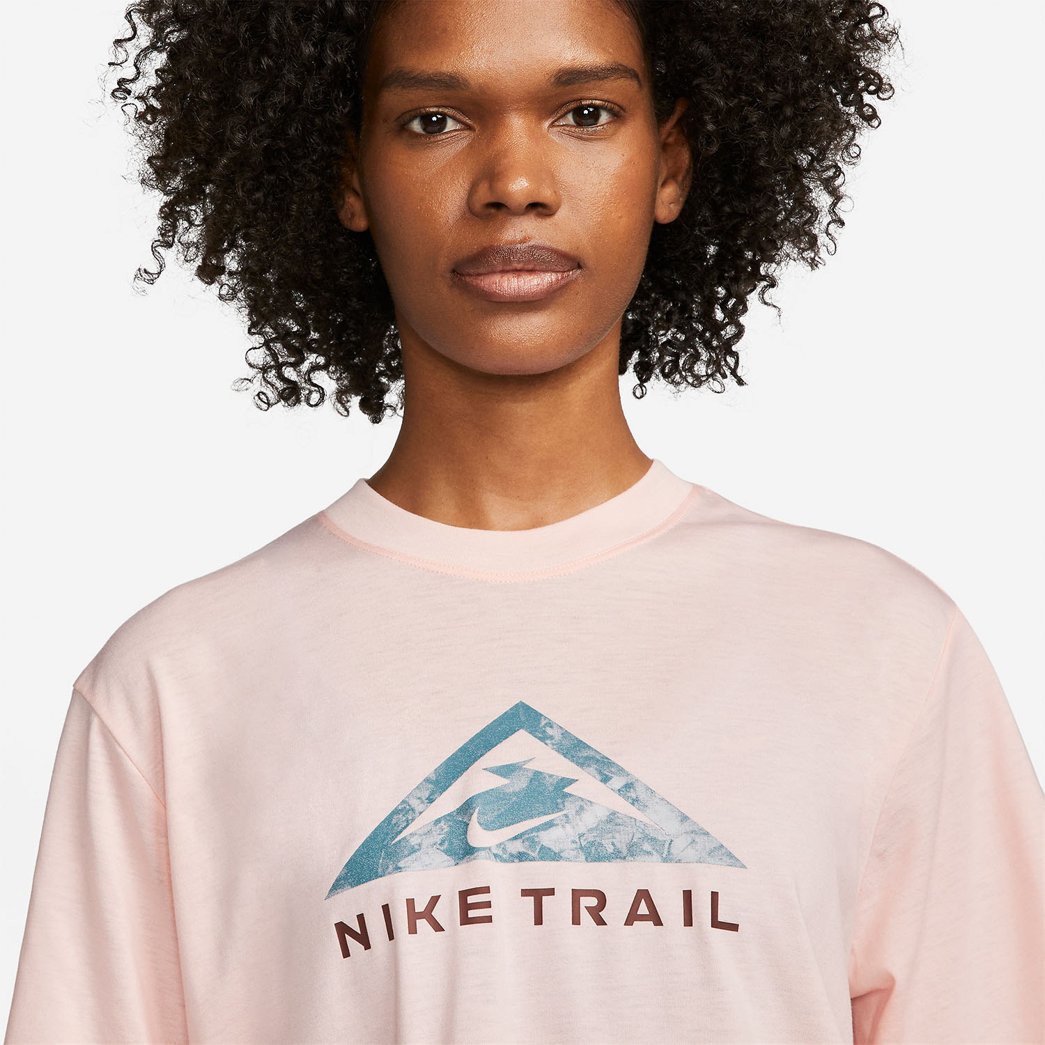 T-Shirt Nike Dri-Fit Trail Femme Rose