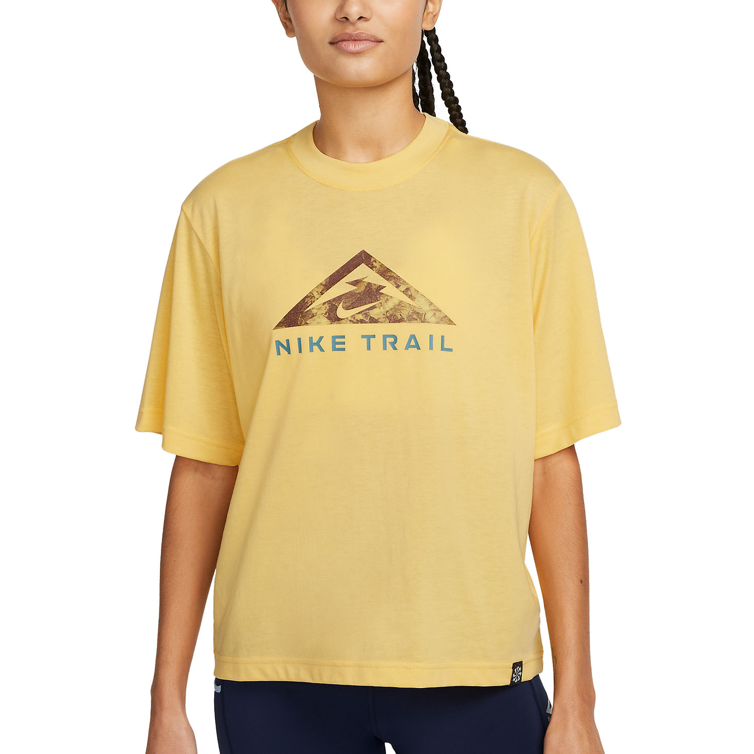 Nike Trail Dri-FIT Maglietta - Topaz Gold