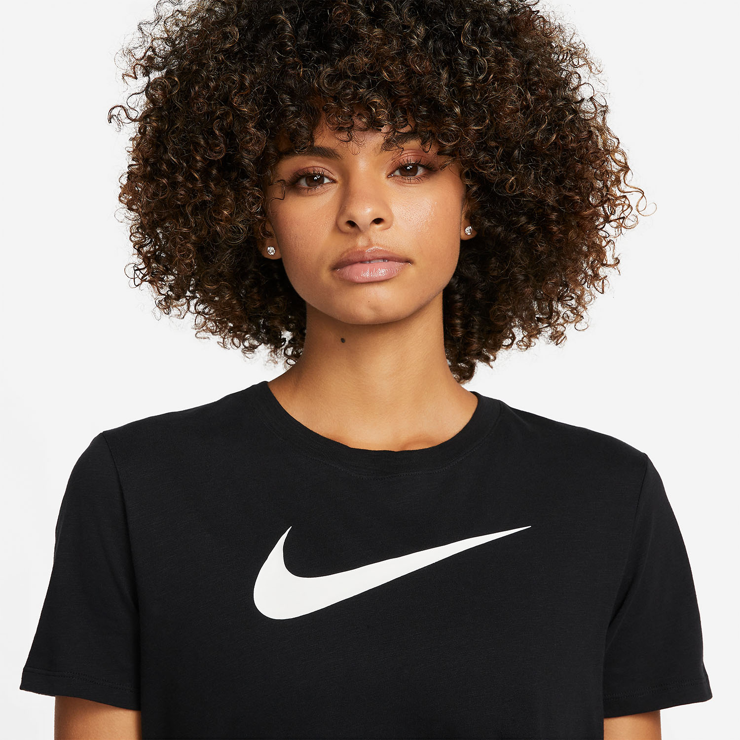 Nike Dri-FIT Women's Training T-Shirt - Black/White