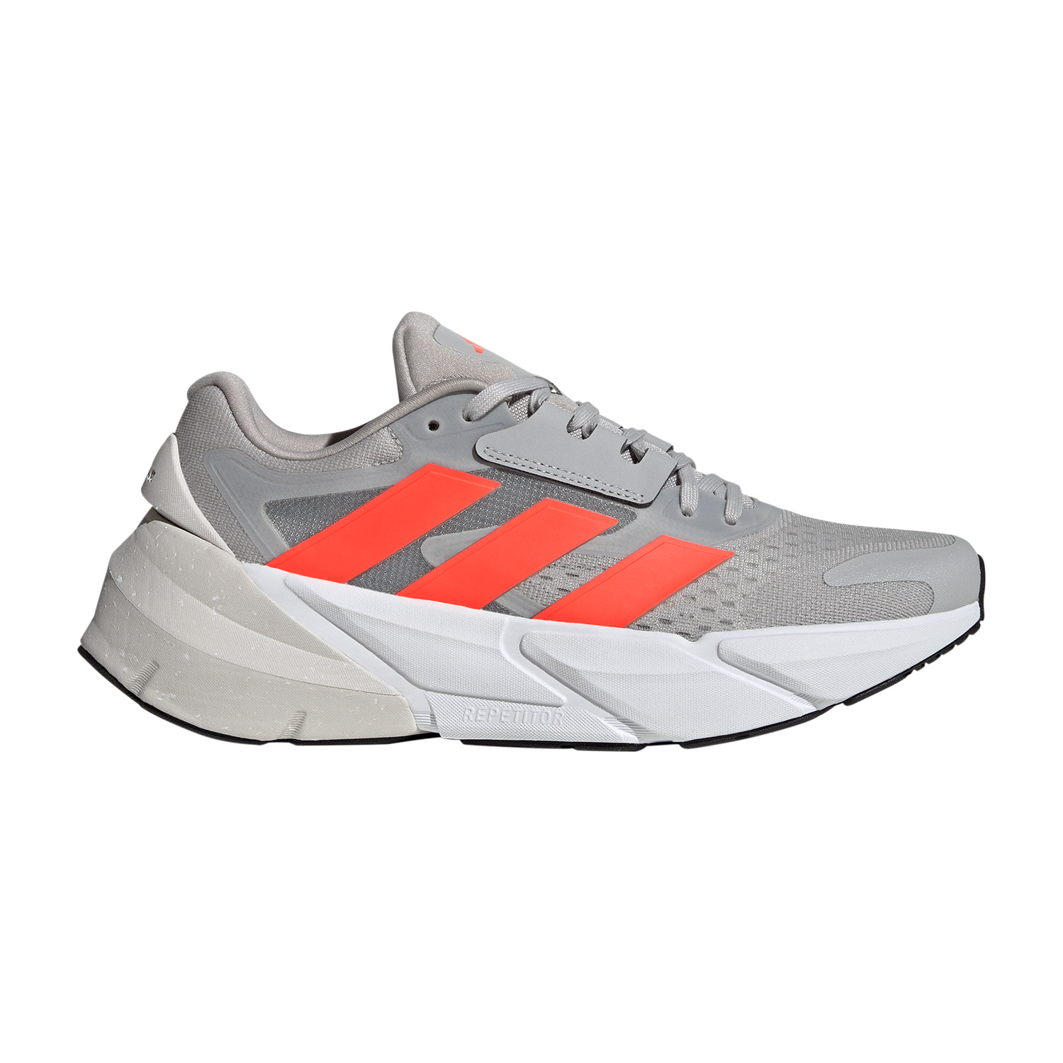 adidas Adistar 2 Men's Running Shoes - Grey Two/Solar Red