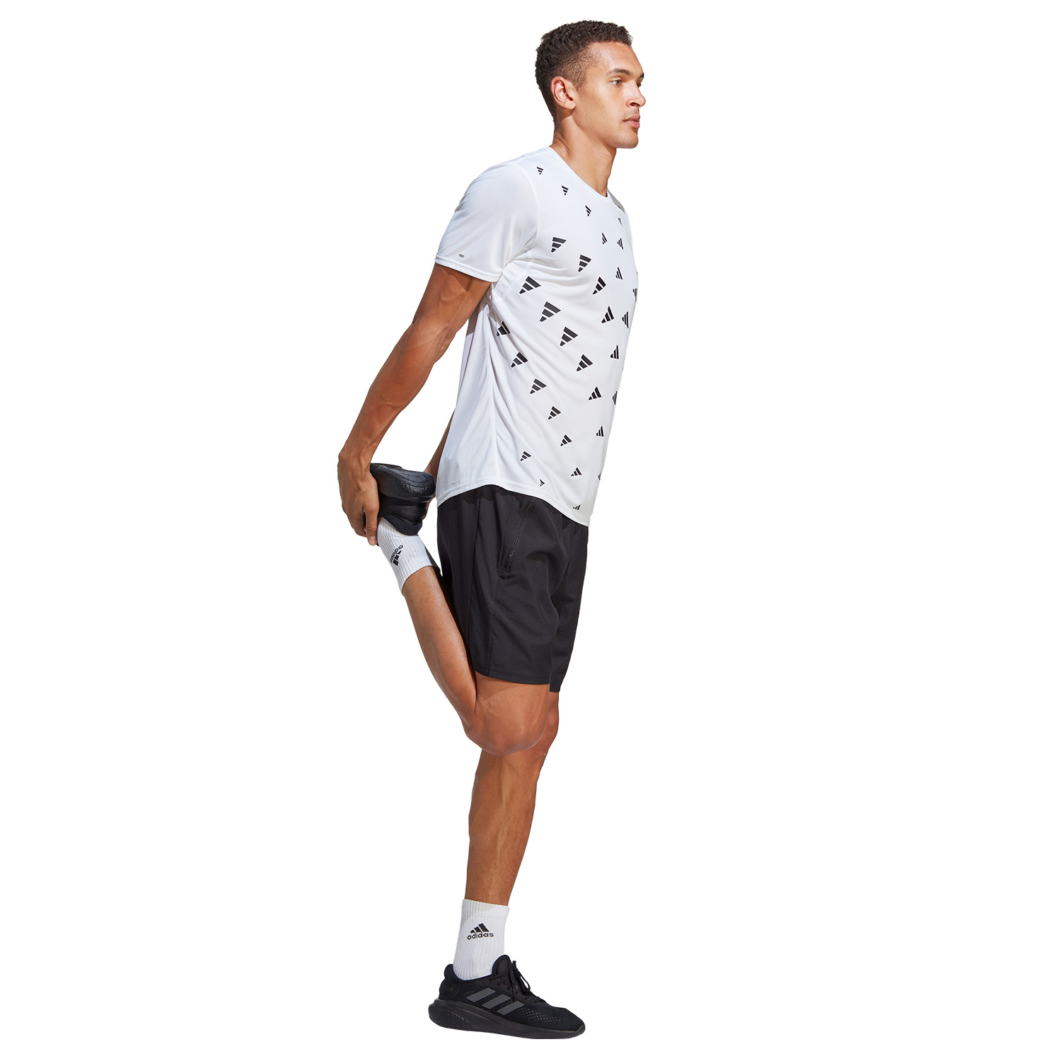 adidas Brand Love AEROREADY T-Shirt - White/Black