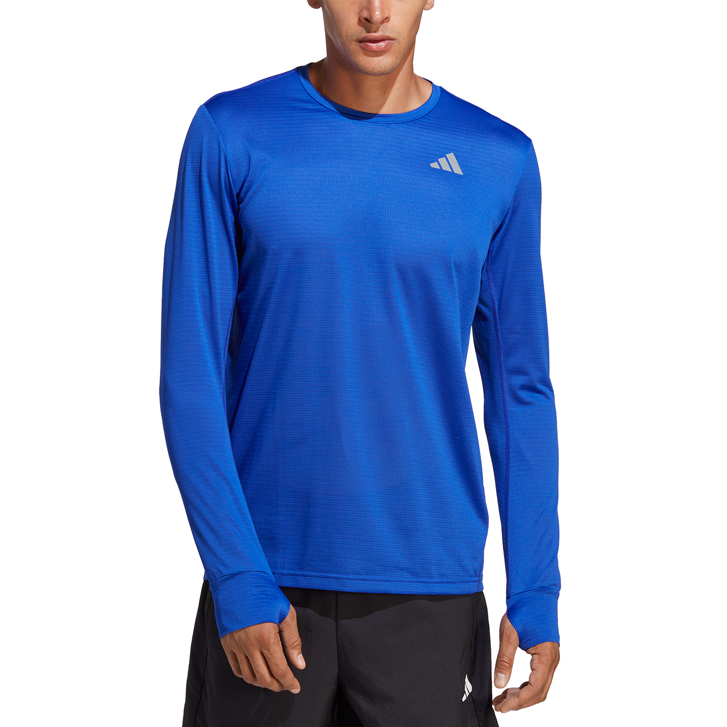 adidas Own The Run Pro Men's Running Shirt - Black