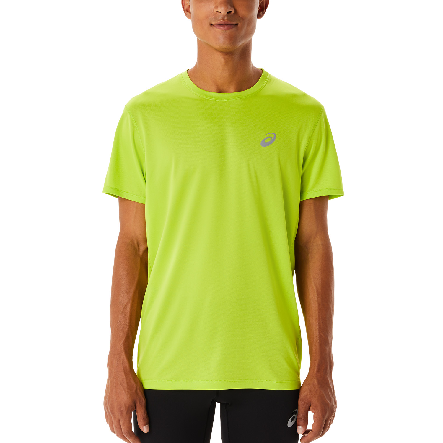 Asics Core Knit T-Shirt - Lime Zest