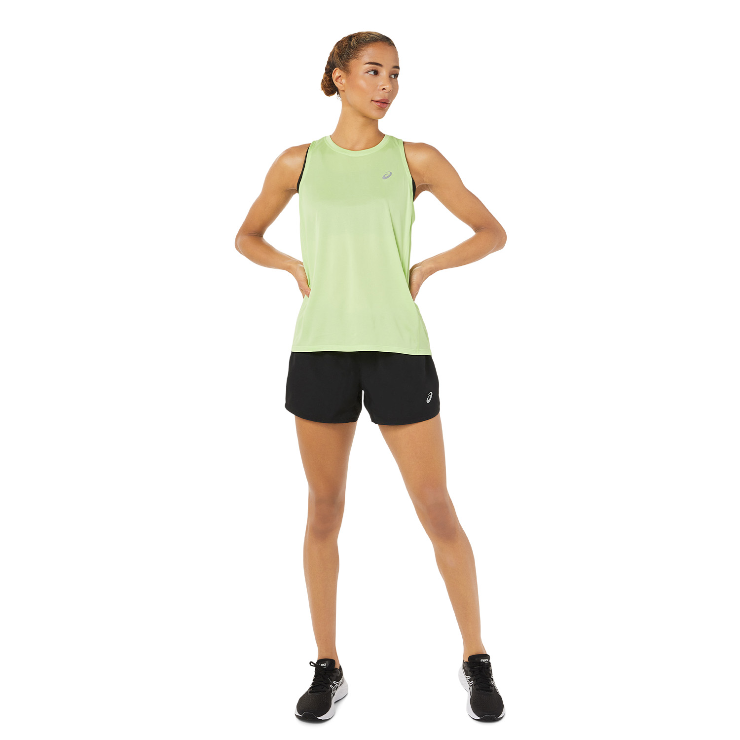 Asics Core Logo Tank - Whisper Green