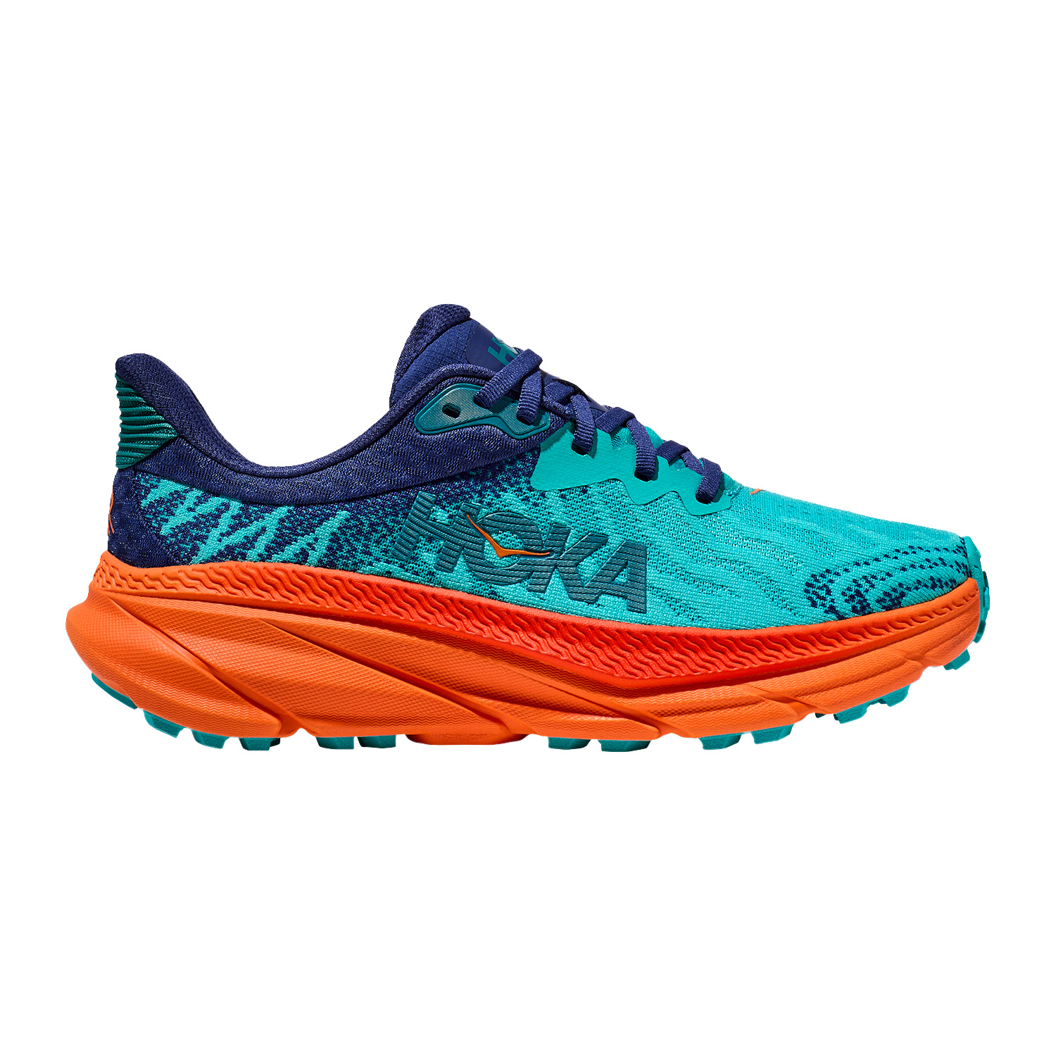 Hoka Challenger 7 - Ceramic/Vibrant Orange