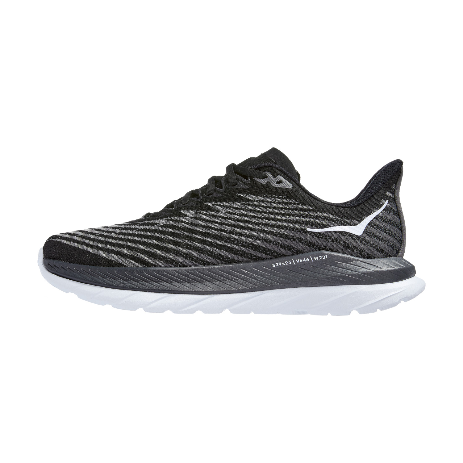 Hoka Mach 5 Wide - Black/Castlerock