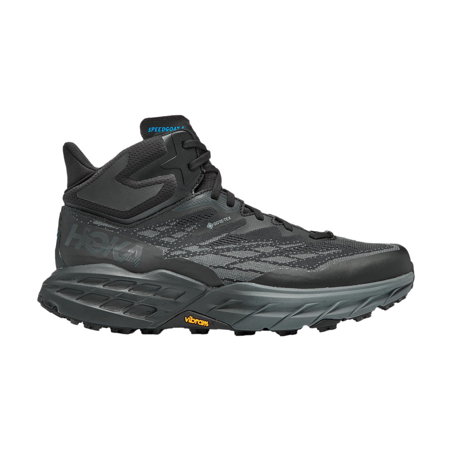 Hoka Speedgoat 5 Mid GTX Zapatilla Excursión Hombre Black