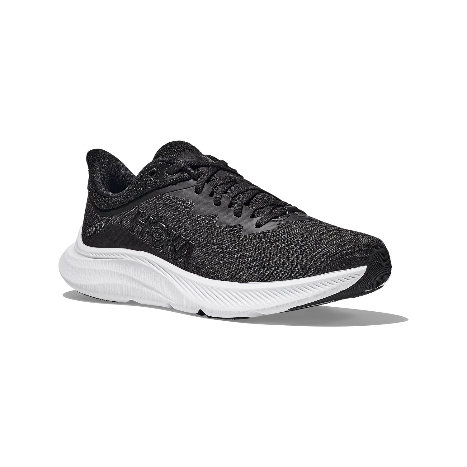 Hoka Solimar Women's Running Shoes - Black/White