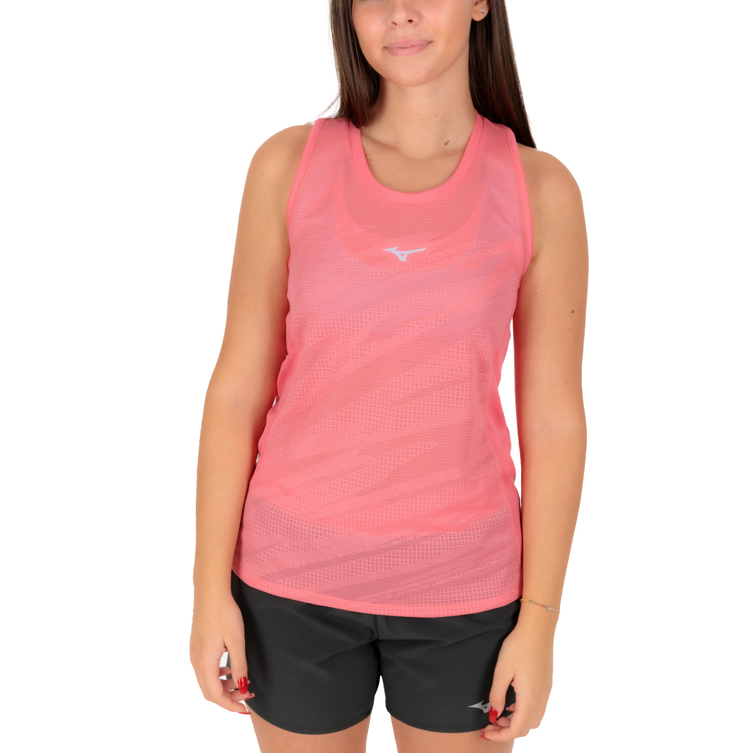 Mizuno Aeroflow Tank - Sunkissed Coral