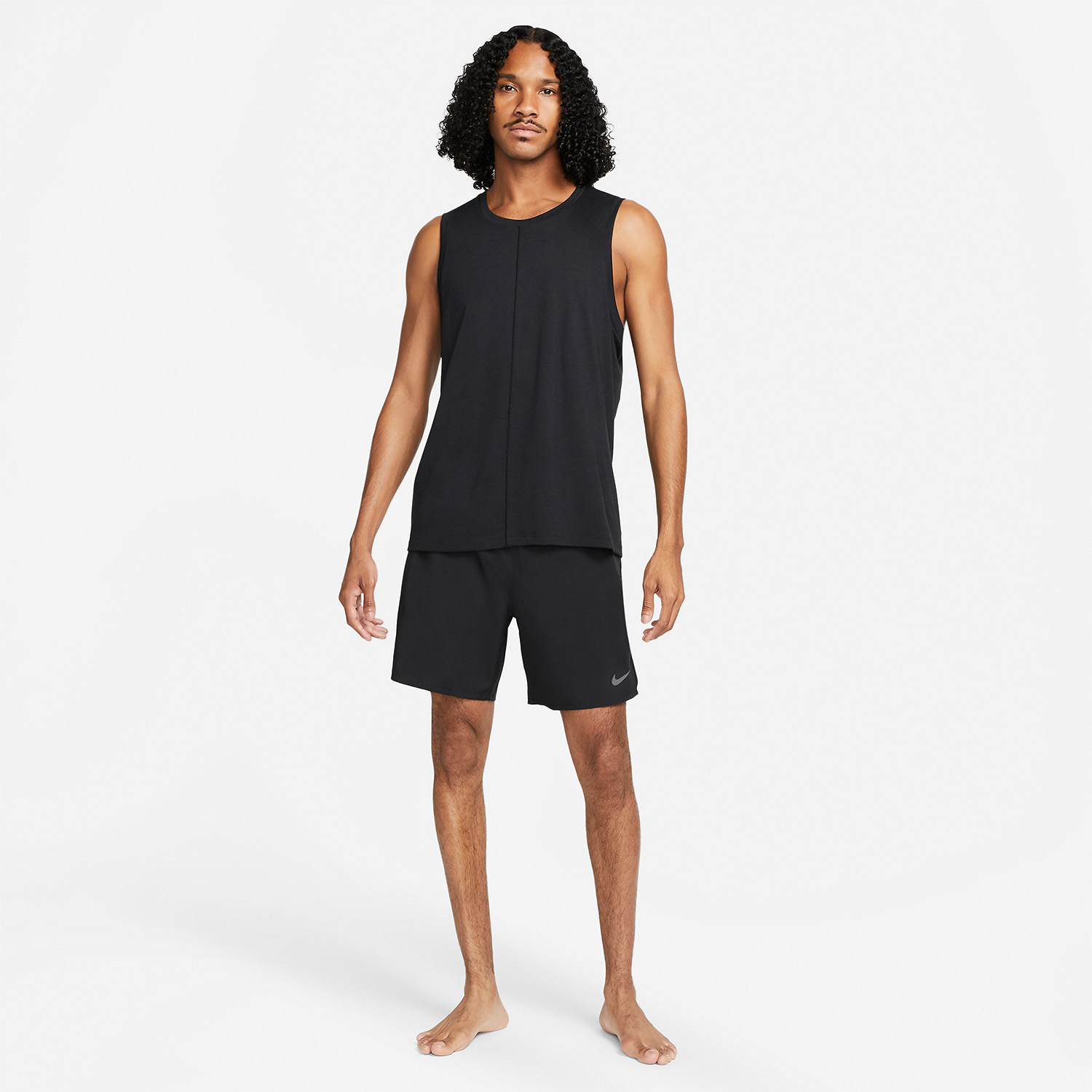 Nike Challenger 2 in 1 7in Shorts - Black/Reflective Silver