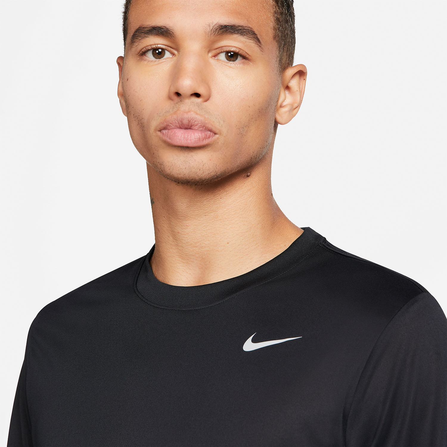 Nike Dri-FIT Legend Camisa - Black/Matte Silver