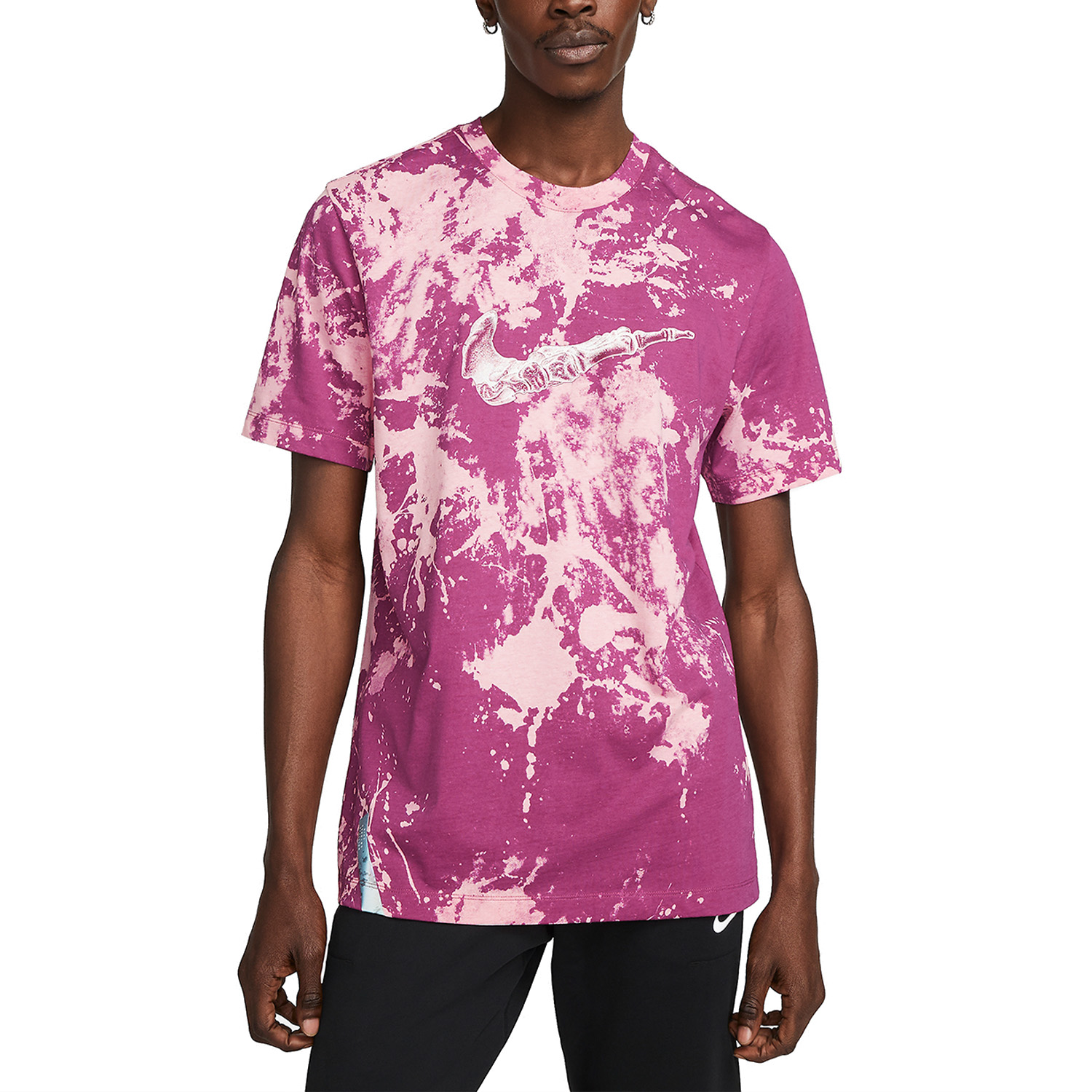 Nike Division Camiseta Running Hombre - Pink Bloom