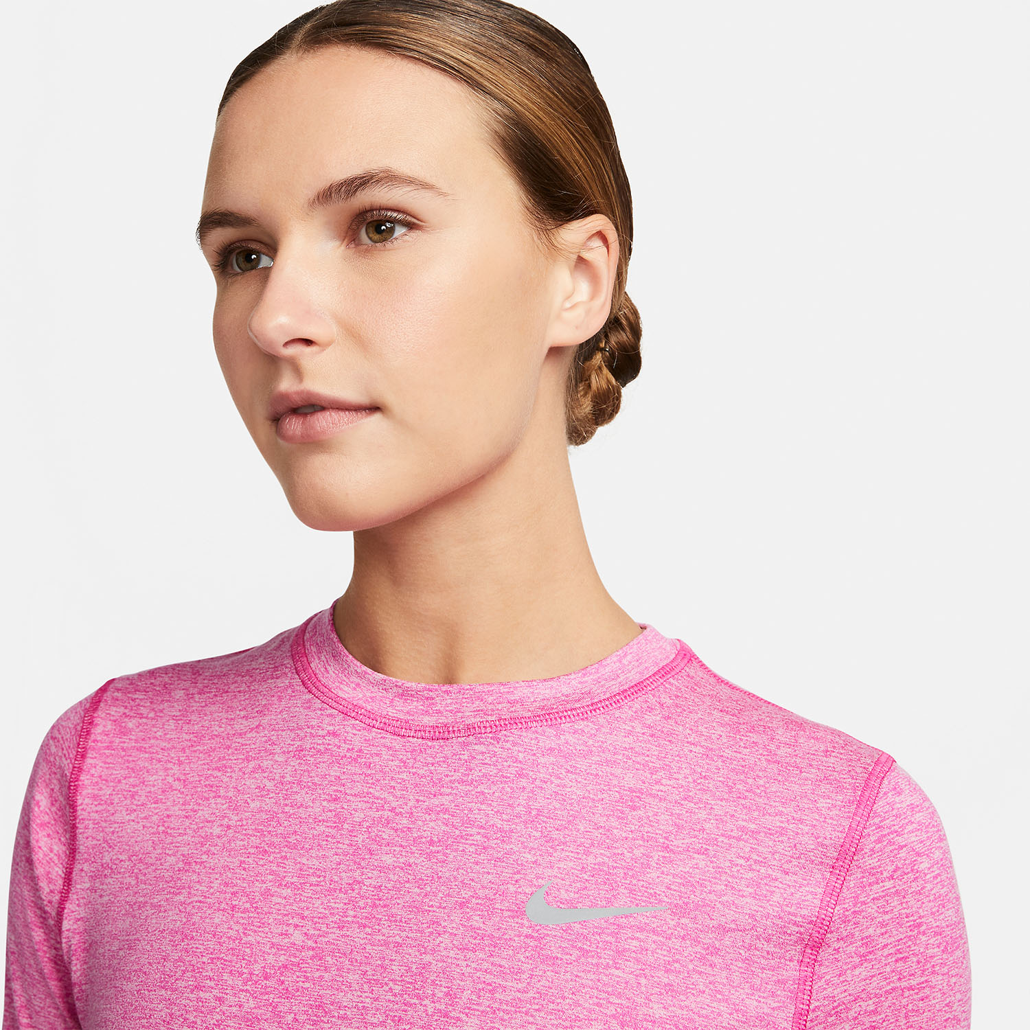 Nike Element Crew Shirt - Active Fuchsia/Reflective Silver