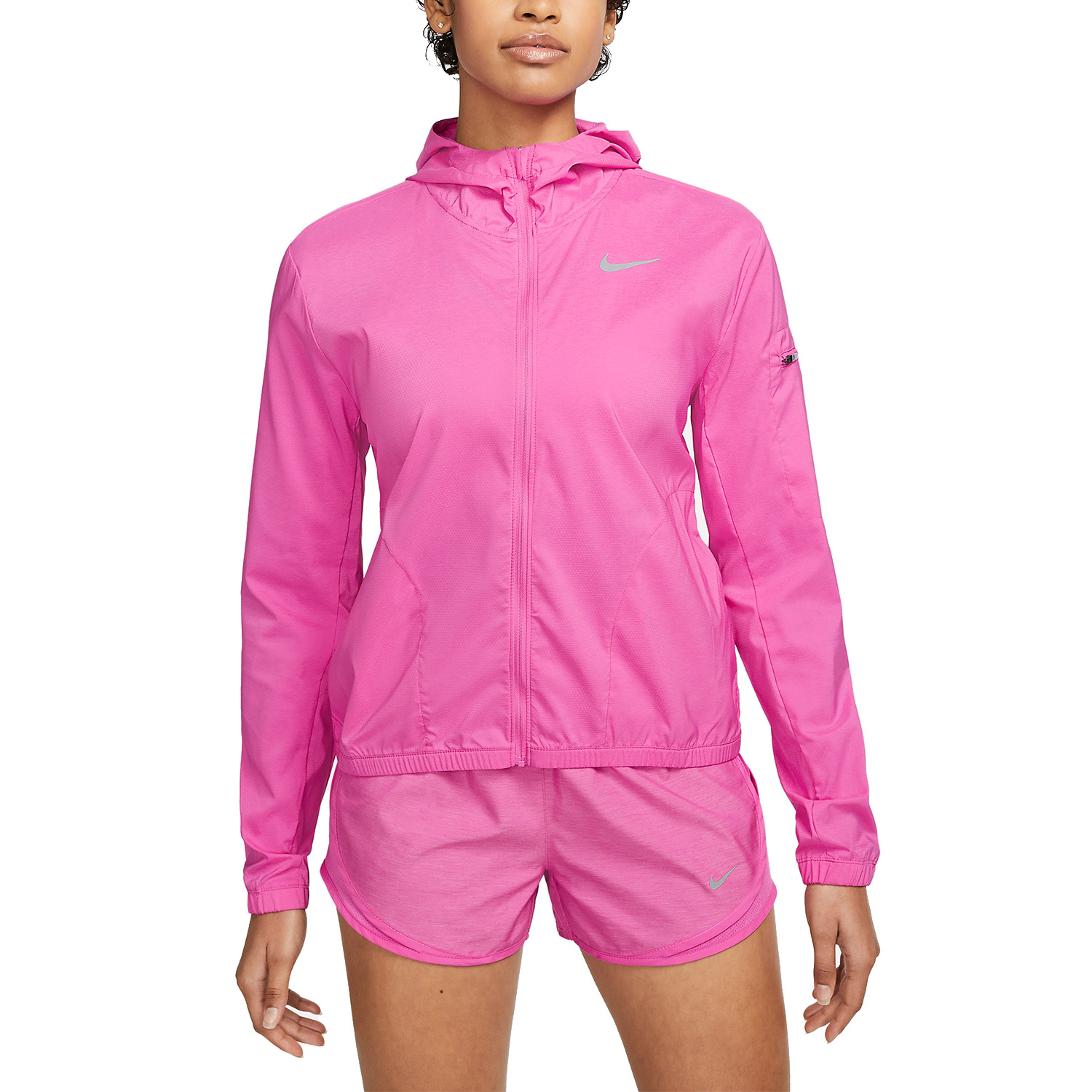 Nike Light Women's Running Jacket Fuchsia