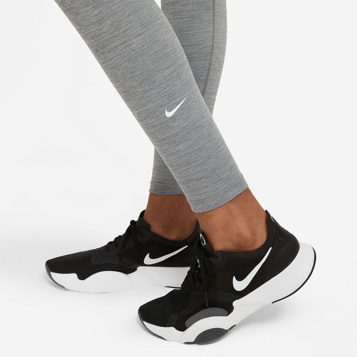 Nike One Tights de Entrenamiento Mujer - Iron Grey/Heather/White