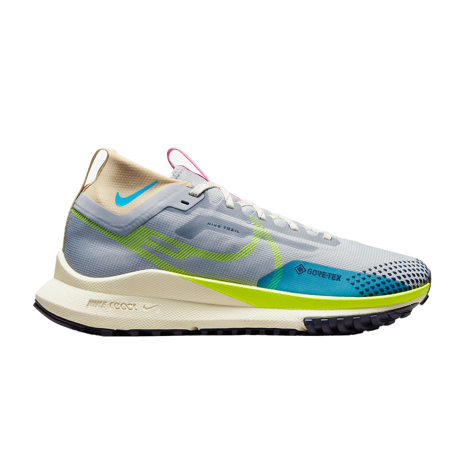 Nike Pegasus Trail 4 GTX Women s Running Shoes Wolf Grey Volt