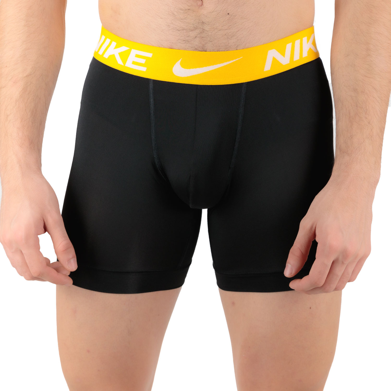 Nike Dri-FIT Performance x 3 Men's Underwear Long Boxers Black