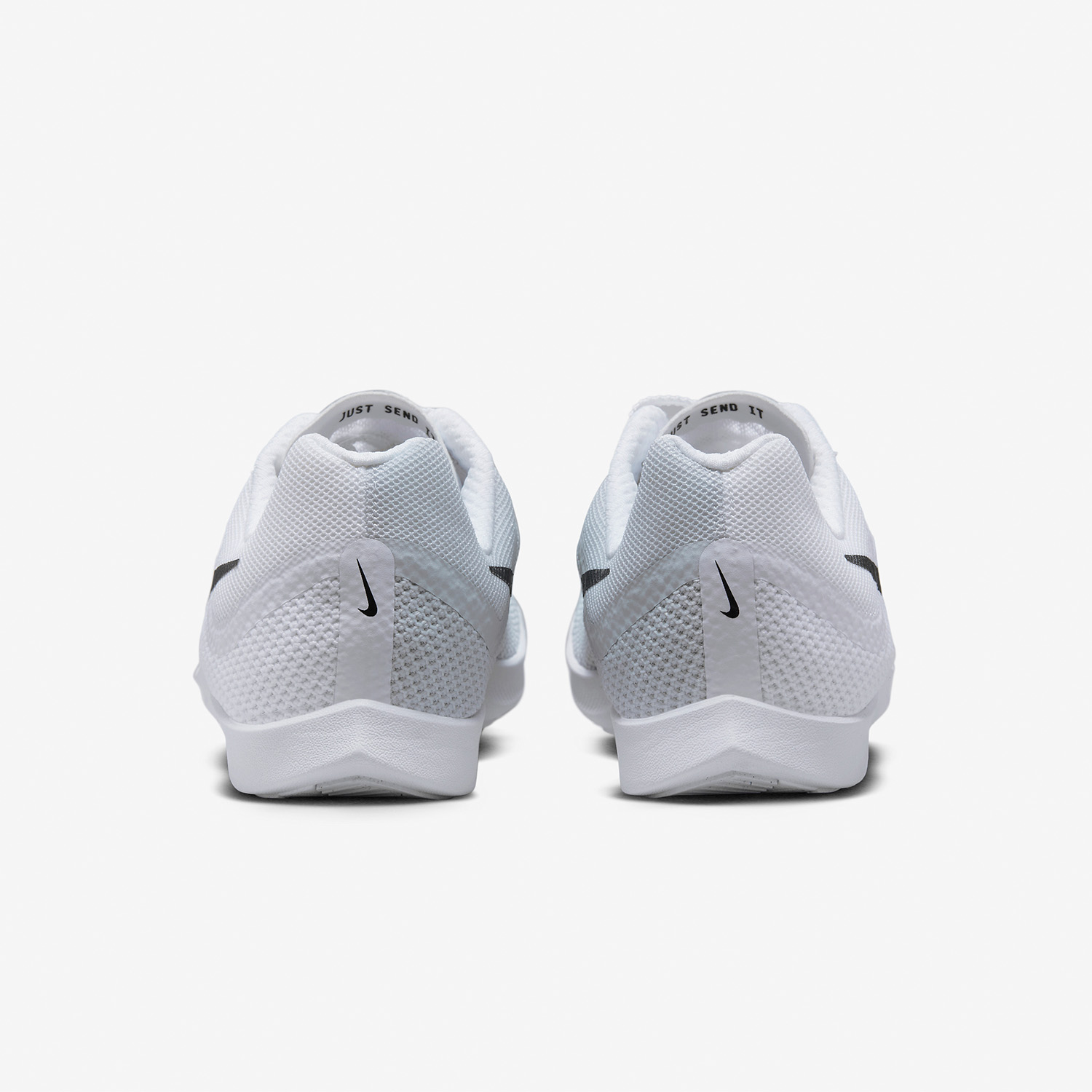 Nike Zoom Rival Distance - White/Black/Metallic Silver